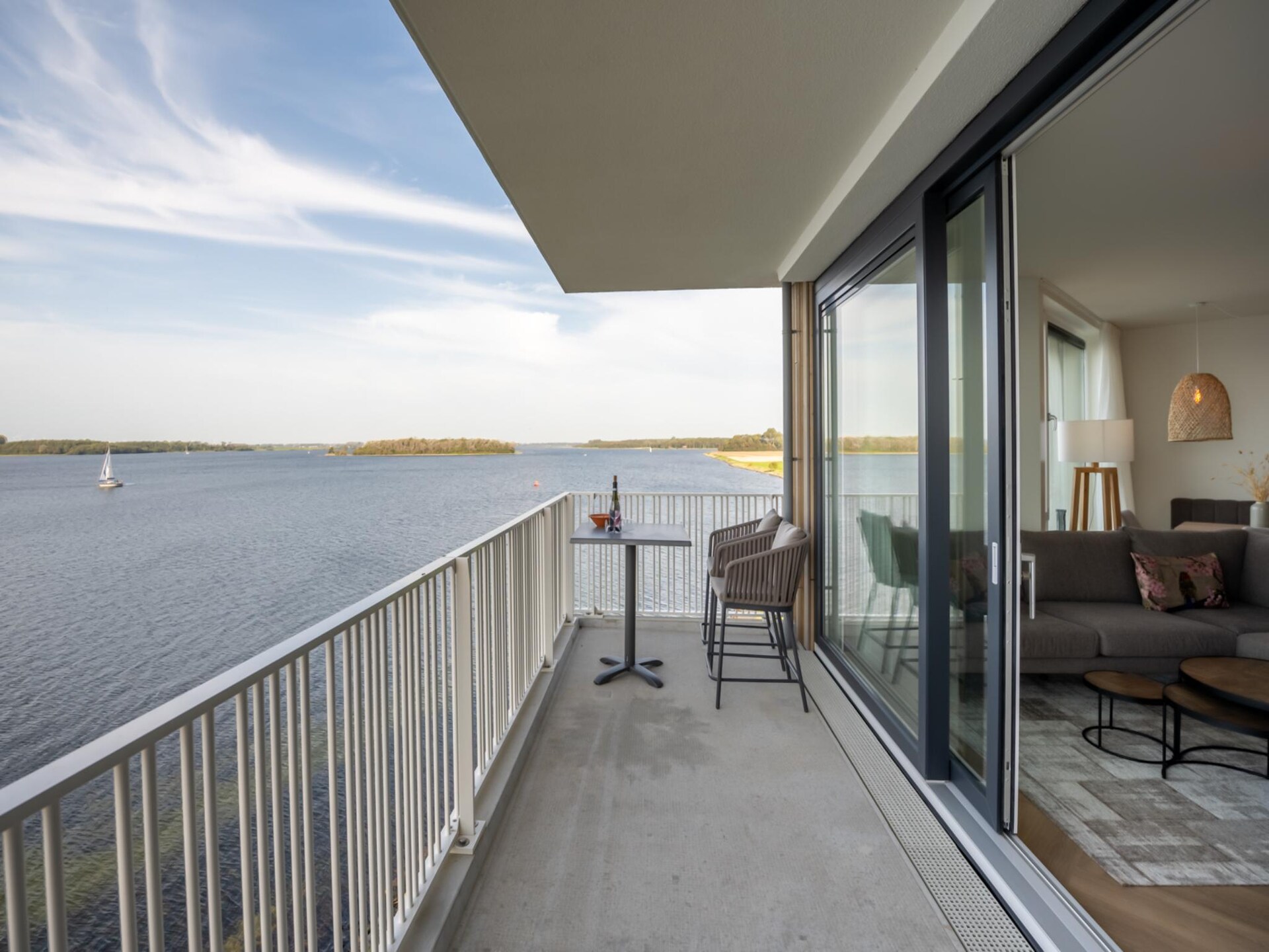 Luxe appartement aan het Veerse Meer met jachthaven en golfbaan - 4 pers - foto 11