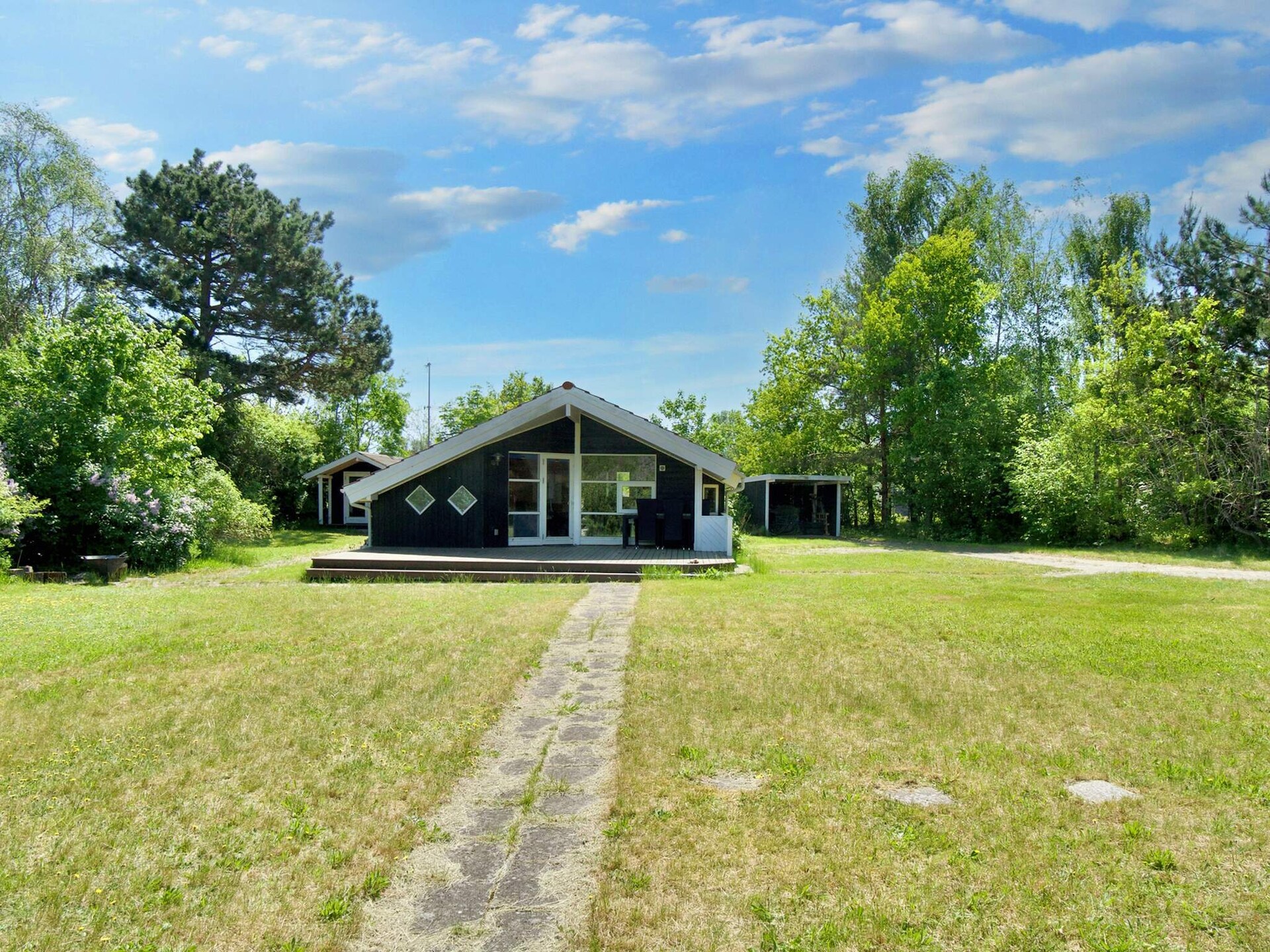 Vrijstaand vakantiehuis bij Kulhuse met trampoline, houtterras en zonnige tuin - foto 36
