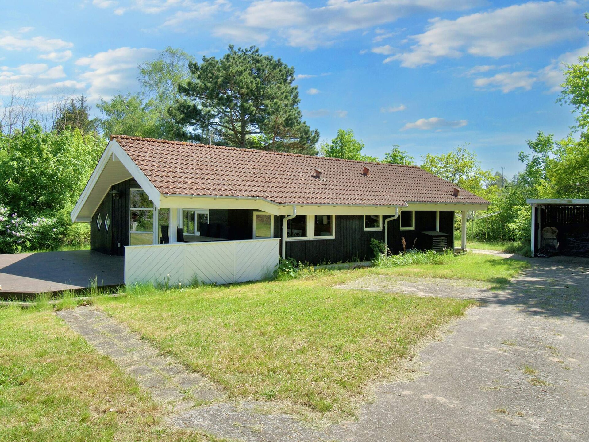 Vrijstaand vakantiehuis bij Kulhuse met trampoline, houtterras en zonnige tuin - foto 37