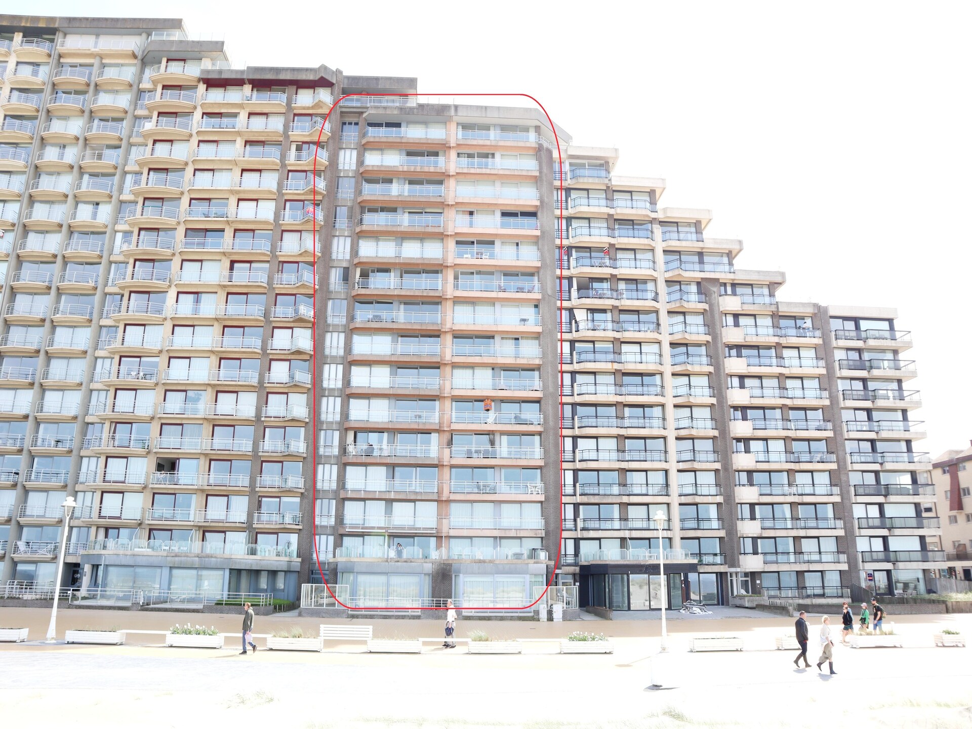 Knus appartement aan de zeewering met zeezicht in Nieuwpoort voor 6 - foto 1