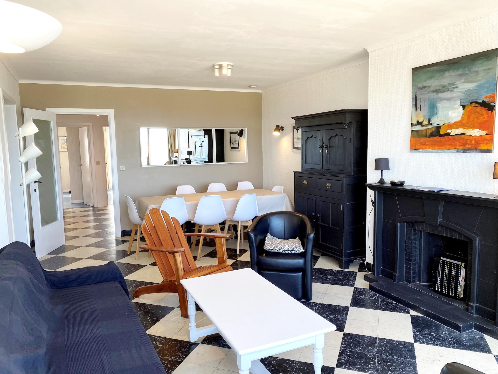 Ruim appartement voor 6 personen aan de Zeedijk in Nieuwpoort - foto 1