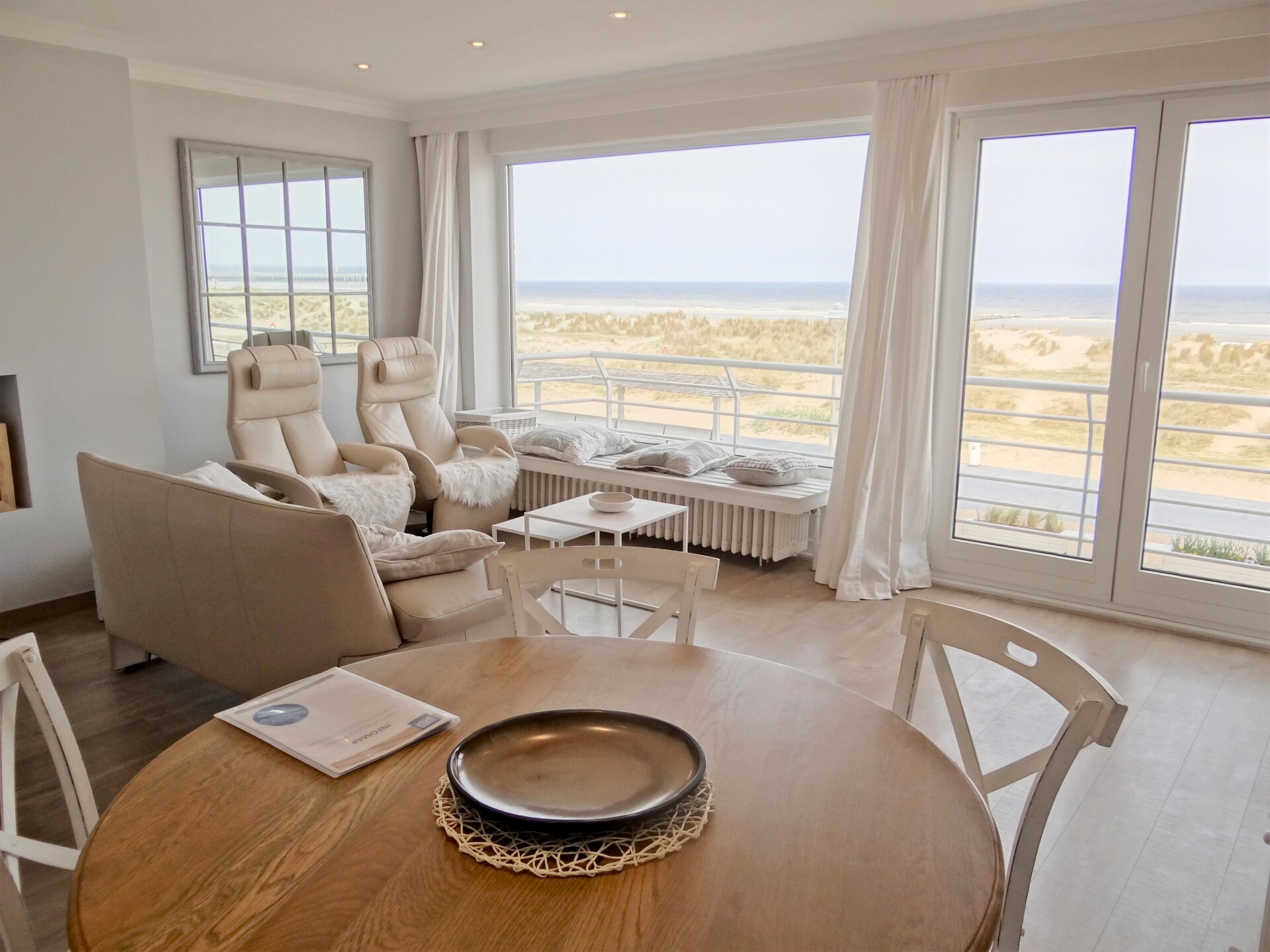 5-persoons appartement met zeezicht op de zeedijk van Nieuwpoort · 80 m² - foto 6