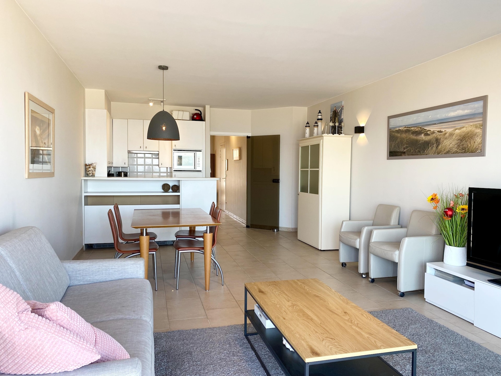 Licht appartement in Nieuwpoort op loopafstand van het strand - foto 1