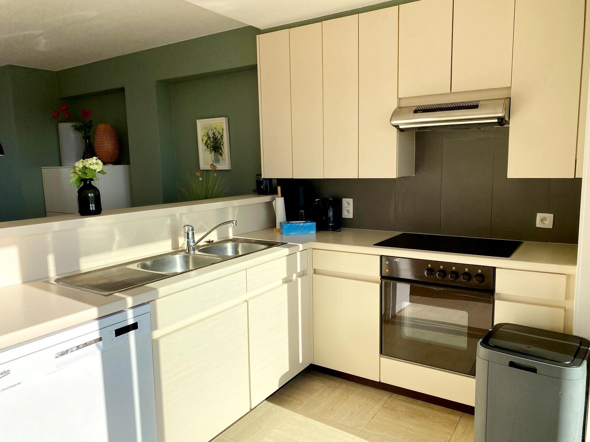 6-persoons zolderappartement met zeezicht op de Nieuwpoortse zeewering - foto 5