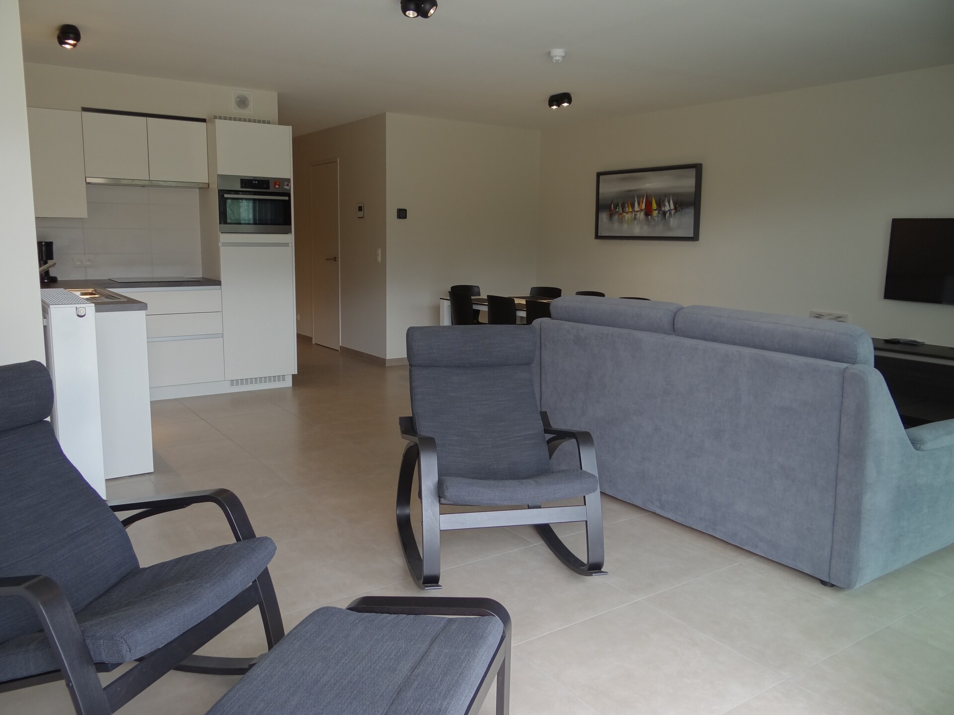 Modern appartement met terras in hartje Nieuwpoort, vlakbij zee en golfbaan - foto 7