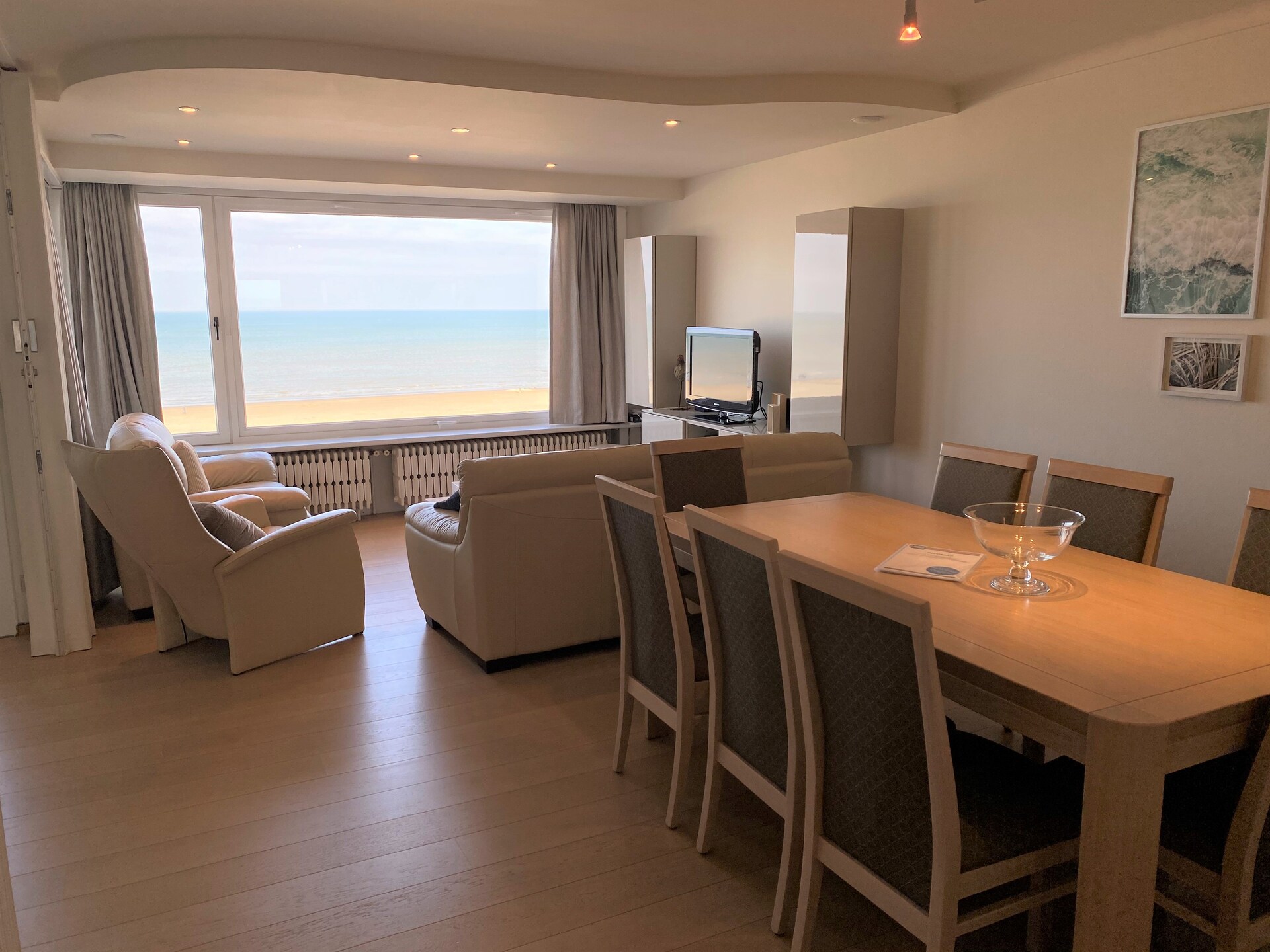 Prachtig appartement aan de zeedijk van Nieuwpoort met zeezicht voor 6 personen - foto 9