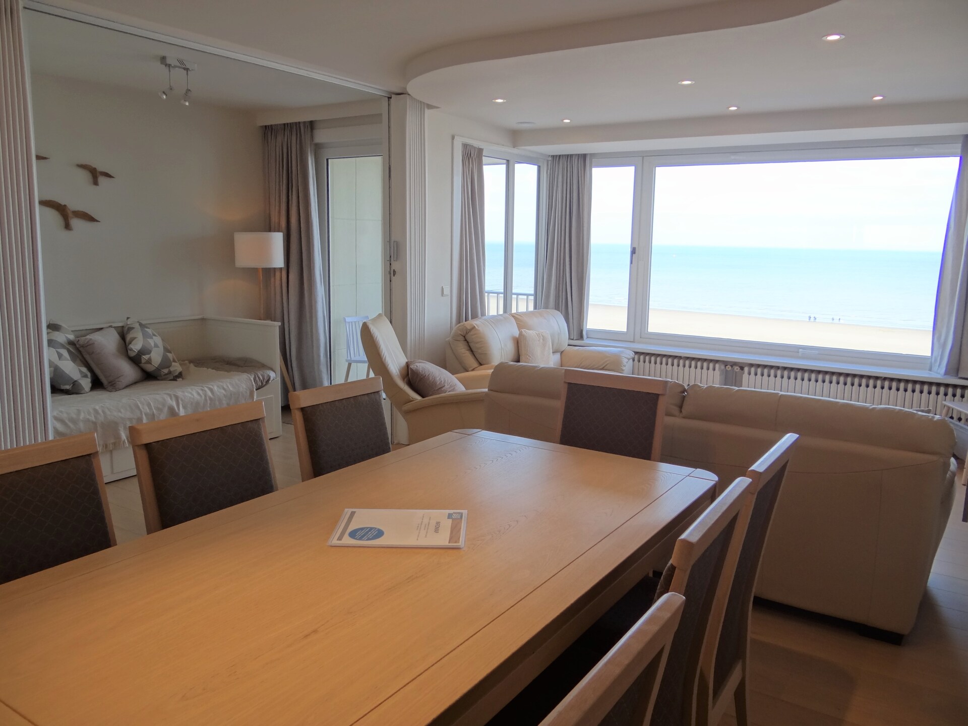 Prachtig appartement aan de zeedijk van Nieuwpoort met zeezicht voor 6 personen - foto 13