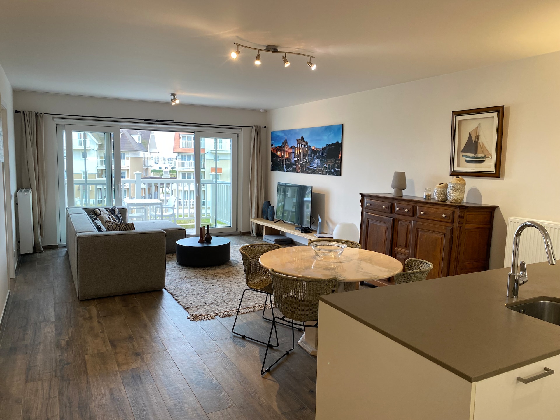 Stijlvol 4-persoons appartement aan het havenkanaal van Nieuwpoort - foto 7