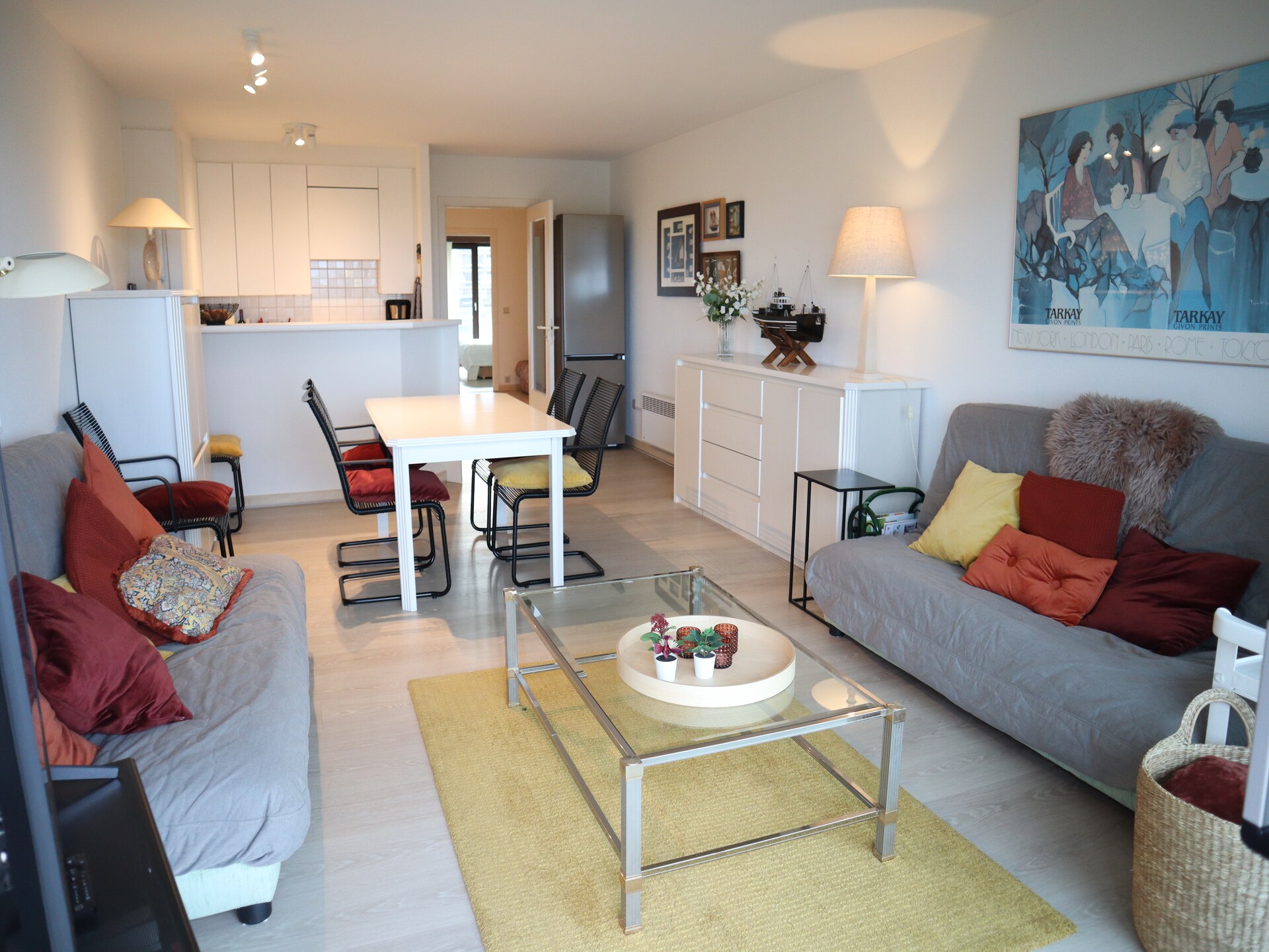 Appartement met panoramisch zeezicht en twee terrassen in Nieuwpoort - foto 1
