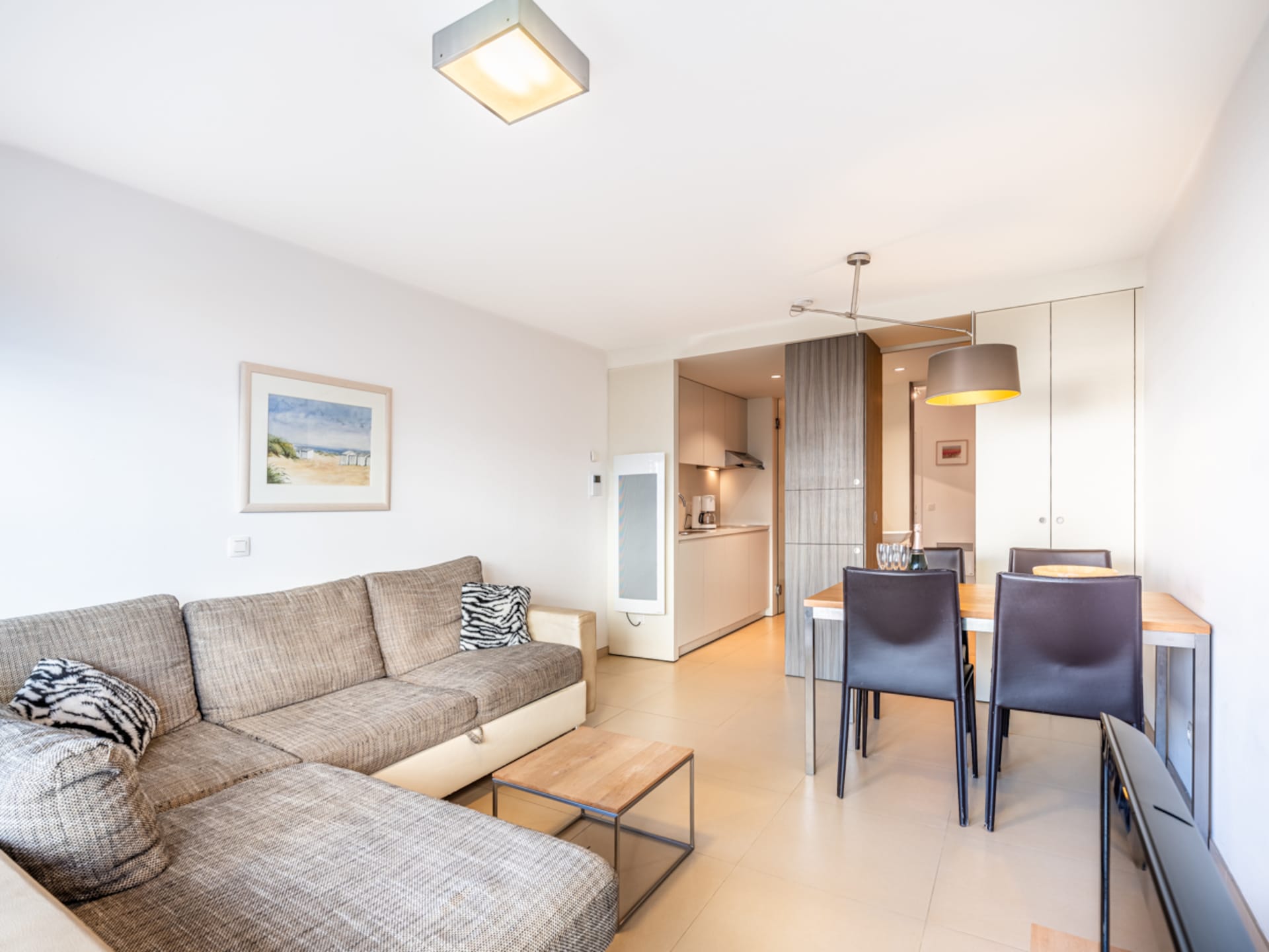 Op 1 km van de golfbaan: Modern appartement in Oostduinkerke · 4 pers. - foto 3