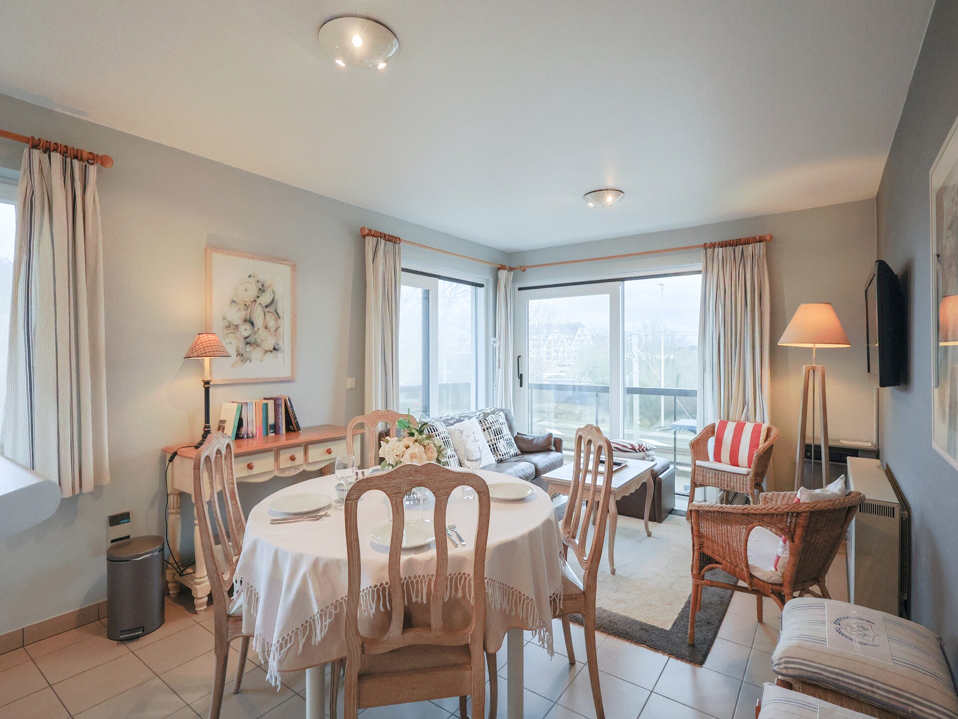 Golfbaan op 1 km: licht hoekappartement voor 5 in Oostduinkerke - foto 9