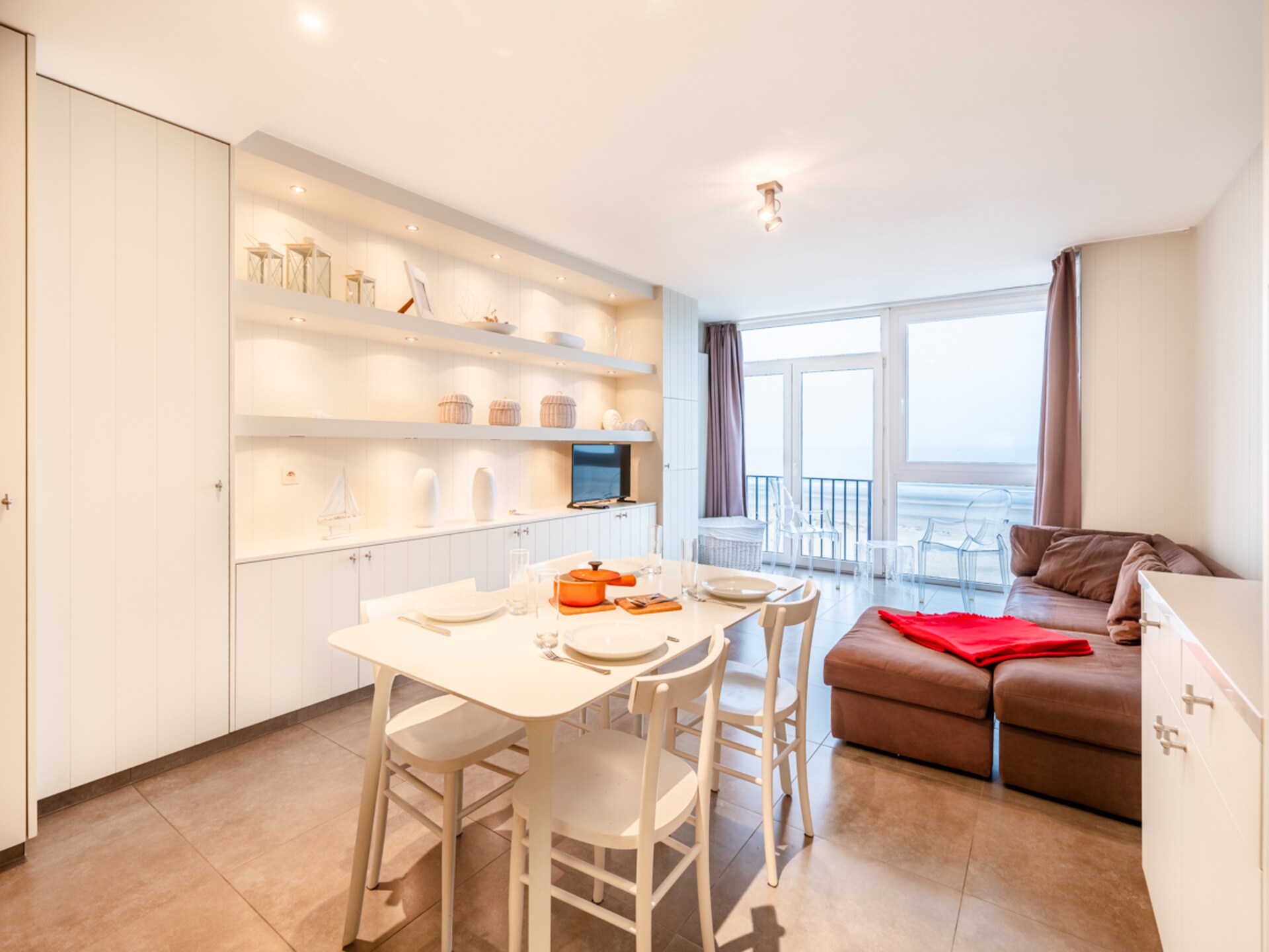 Licht appartement met zeezicht en privégarage in Oostduinkerke - foto 11