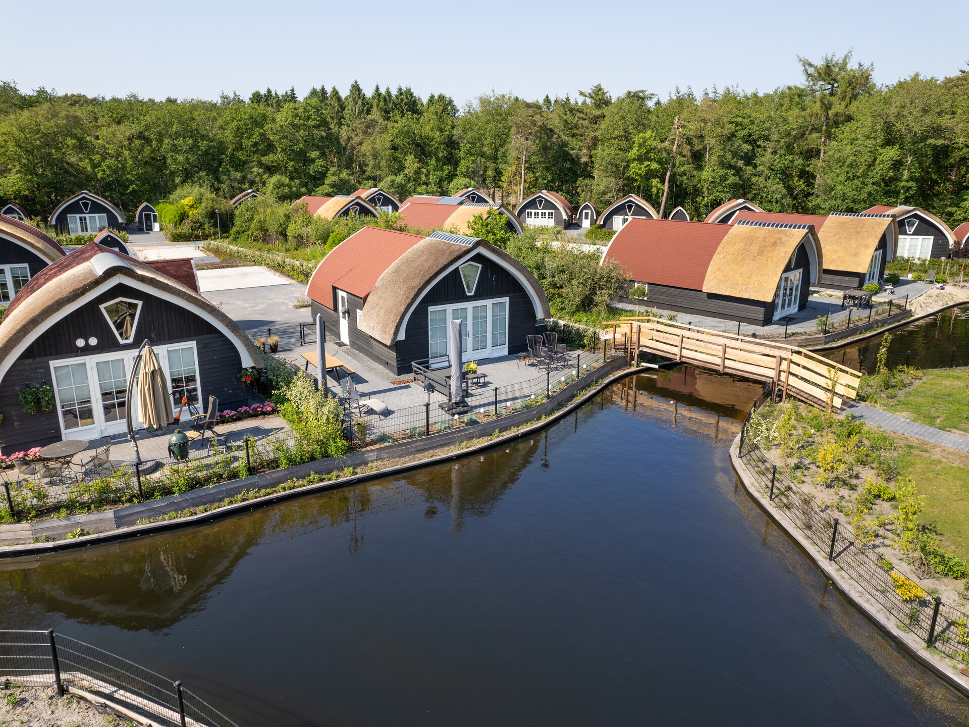 Modern landhuis 't Landgoed Baars 1 aan de vijver, voor 6 personen - foto 13