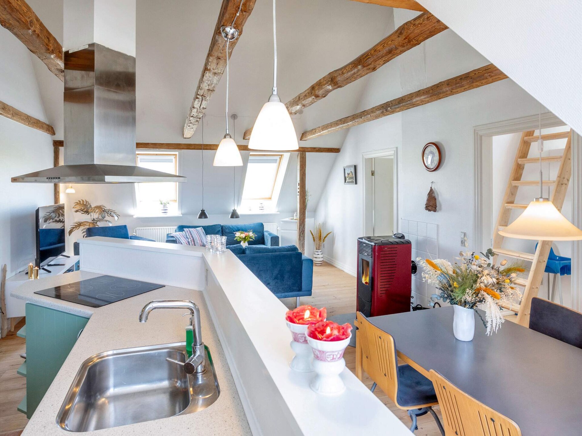 Licht vakantiehuis in Thisted nabij de Noordzee en Vandet Sø - foto 27