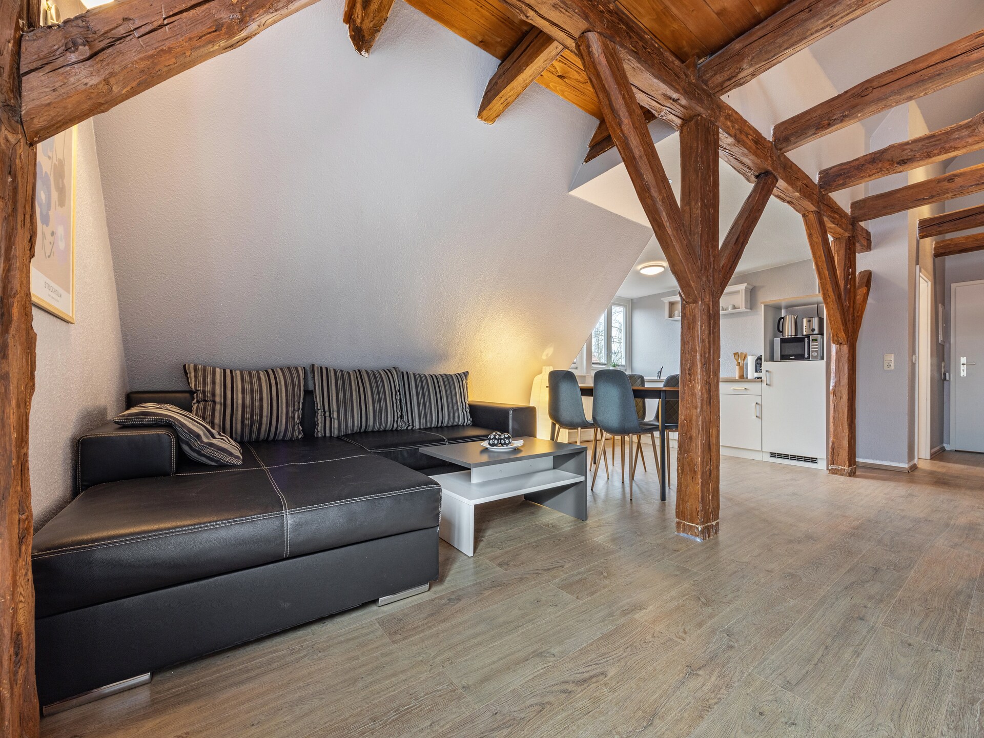 Studio 6 Storchenhorst: Gezellig appartement aan de Müritzsee voor 4 personen - foto 13