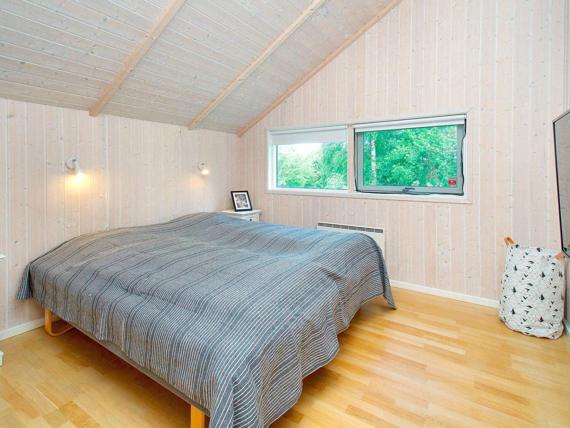 Licht vakantiehuis met sauna en panoramisch uitzicht bij Veddinge Bakker, 500m van zee - foto 12