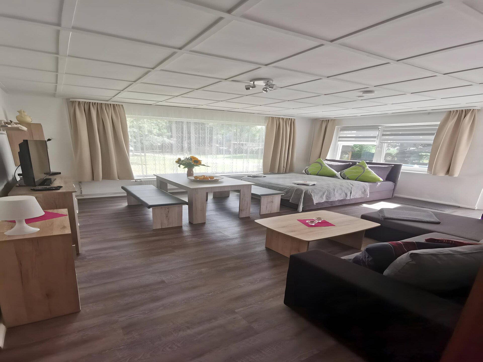 Ruime bungalow aan de oever van de Goldberger See, 50m tot strand - foto 1