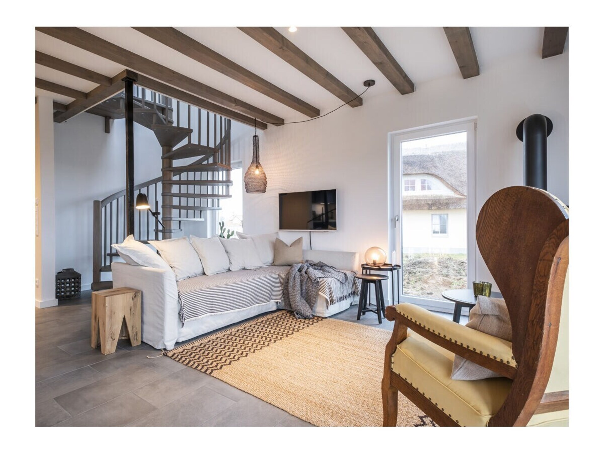Ruim appartement voor 7 personen nabij strand in Groß Schwansee - foto 6