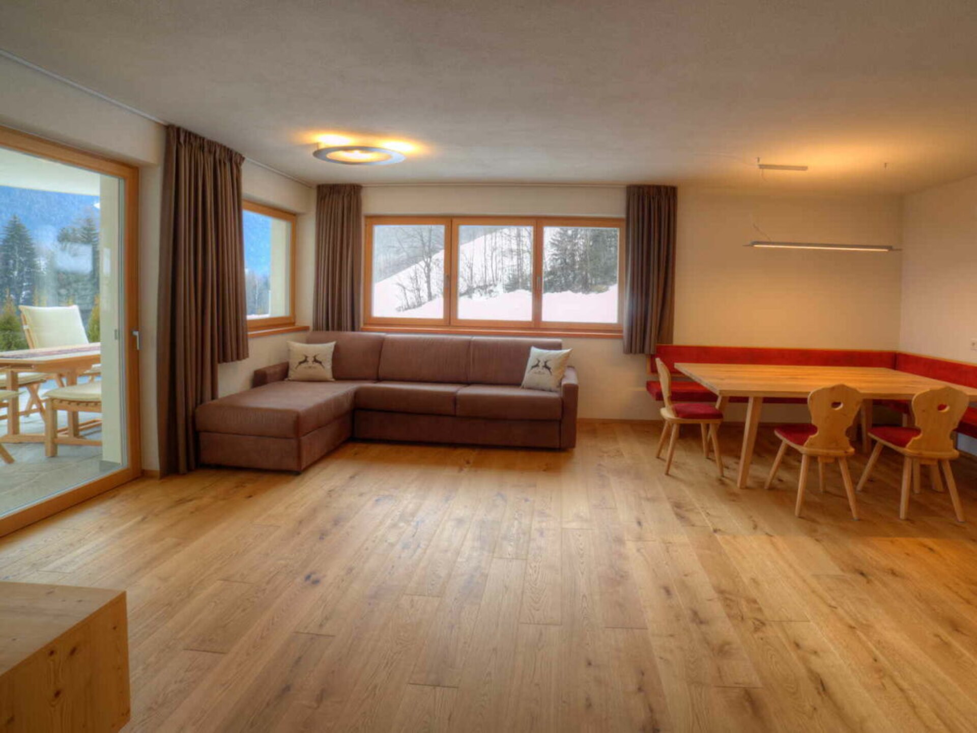 Duurzaam appartement met terras nabij Kronplatz, St. Lorenzen - foto 12