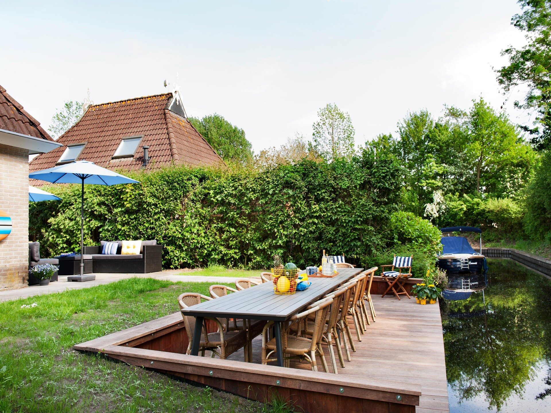 Grand Tolve Wellness de luxe: luxe nautisch vakantiehuis met sauna, buitenspa en privésloep in Eernewoude - foto 17
