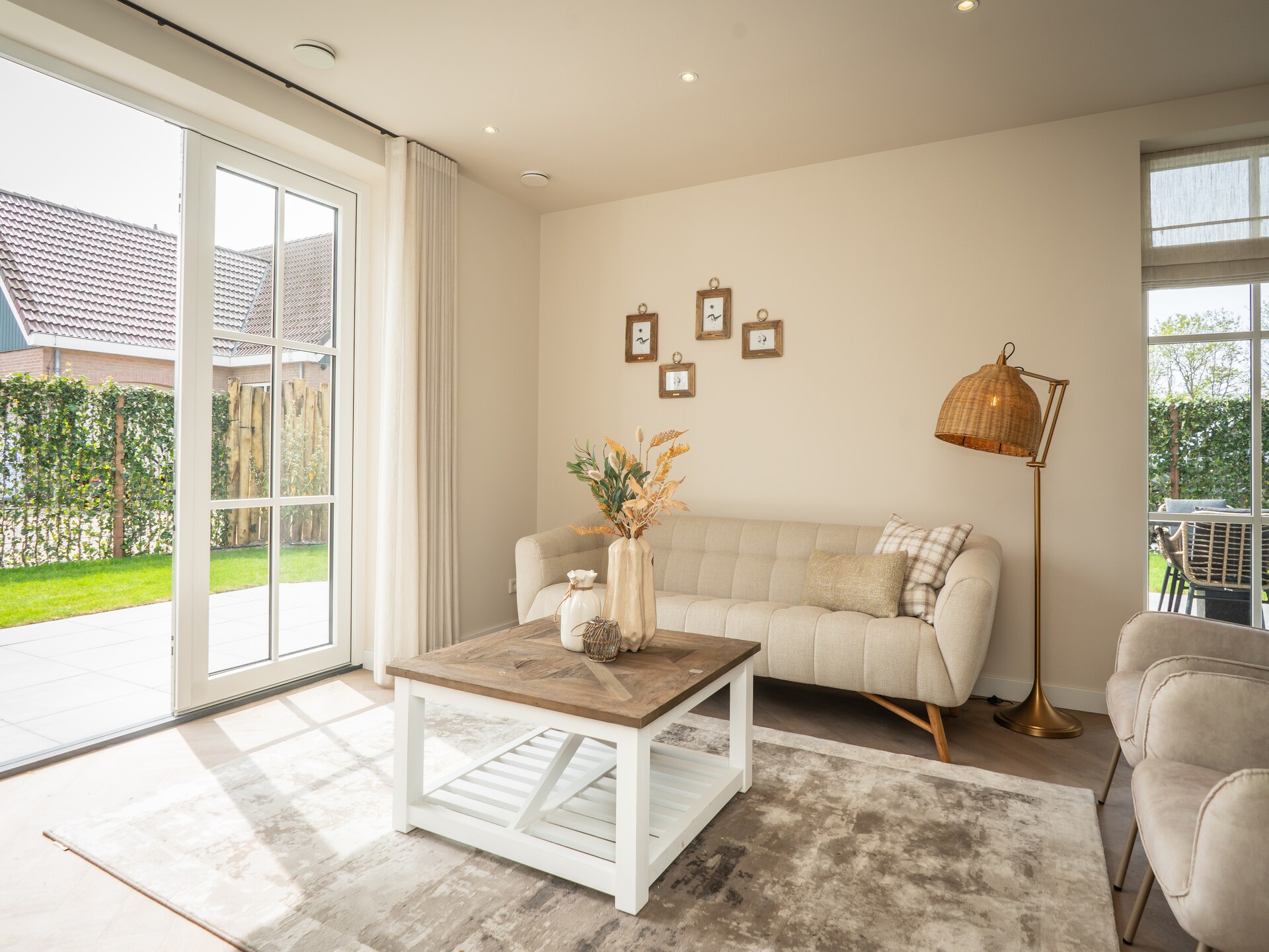 Luxe vrijstaande wellnessvilla met rieten dak nabij strand van Texel - foto 9