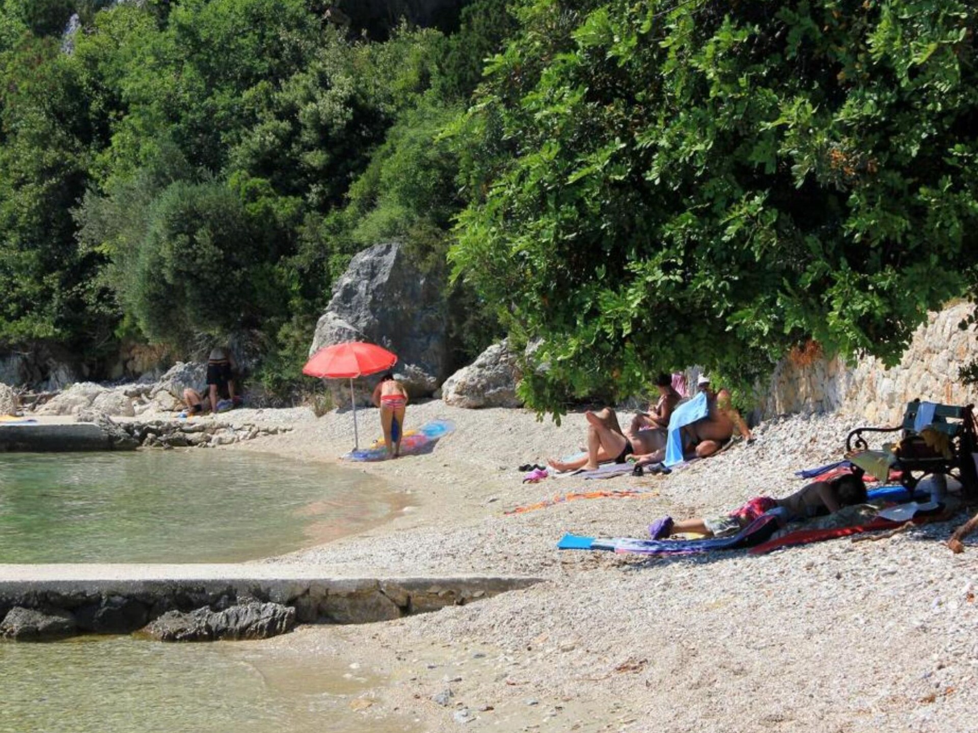 Appartement Gabrijela: Zeezicht op 100m van het strand in Slano - foto 20