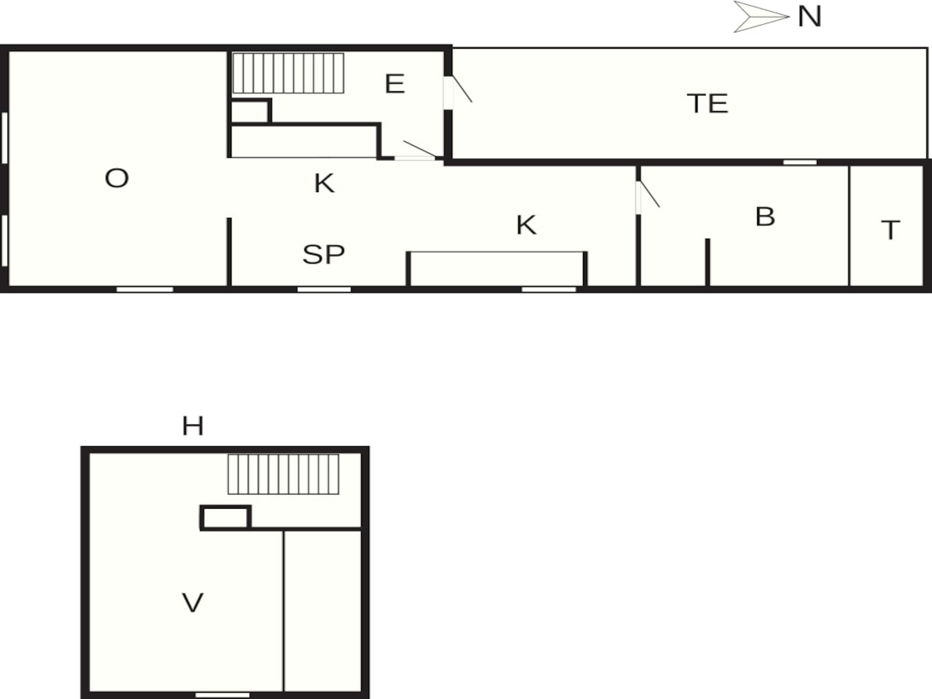 Op 350 m van zee: Sfeervol vakantiehuis in Nysted - foto 26