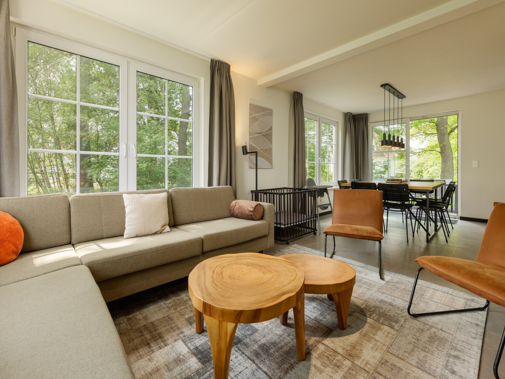 Ruim vakantiehuis voor 8 personen met privésauna nabij kasteel Bentheim - foto 7