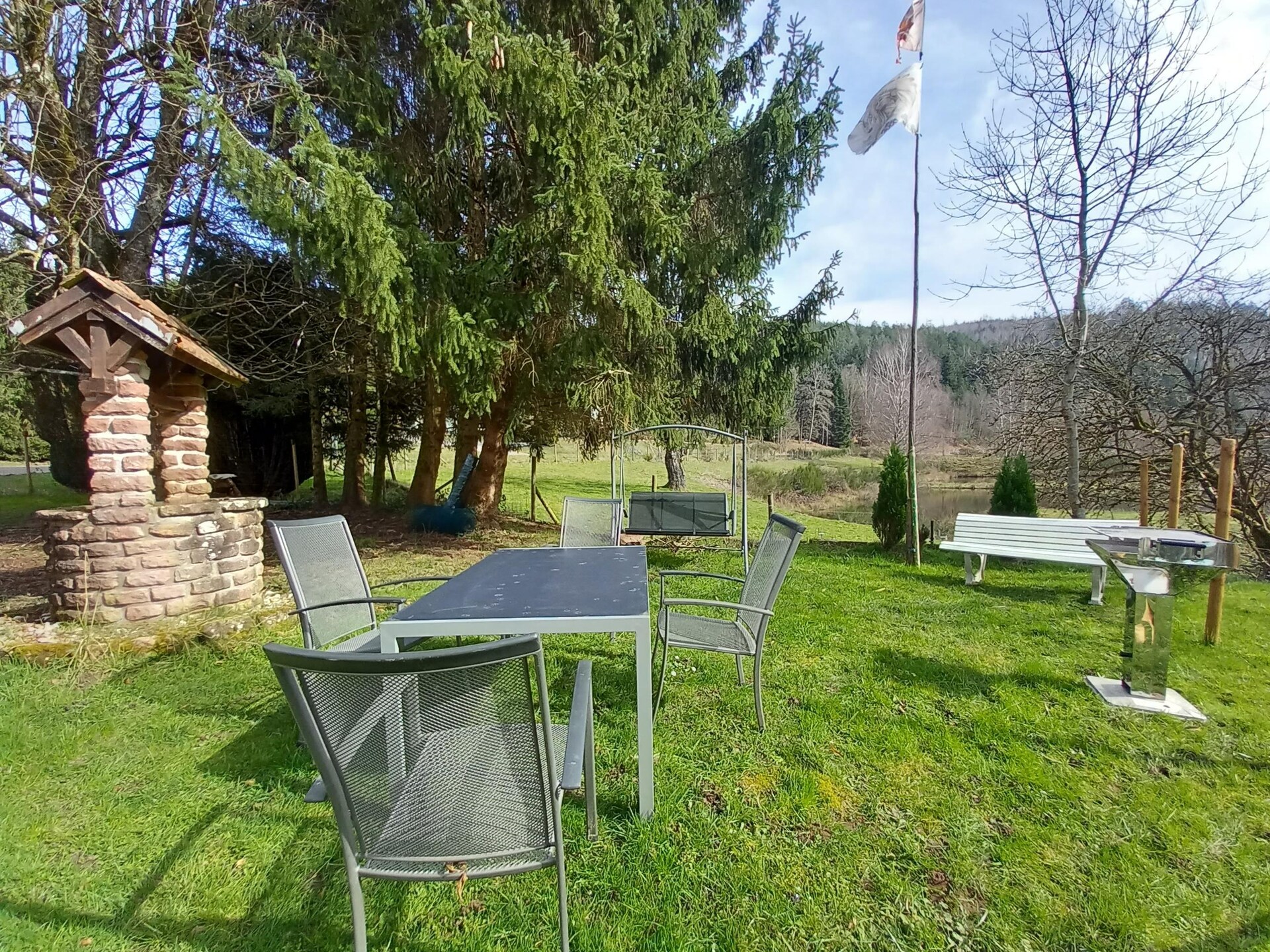 Vrijstaand huis met privébar en beek in Saint-Quirin, Elzas - foto 19