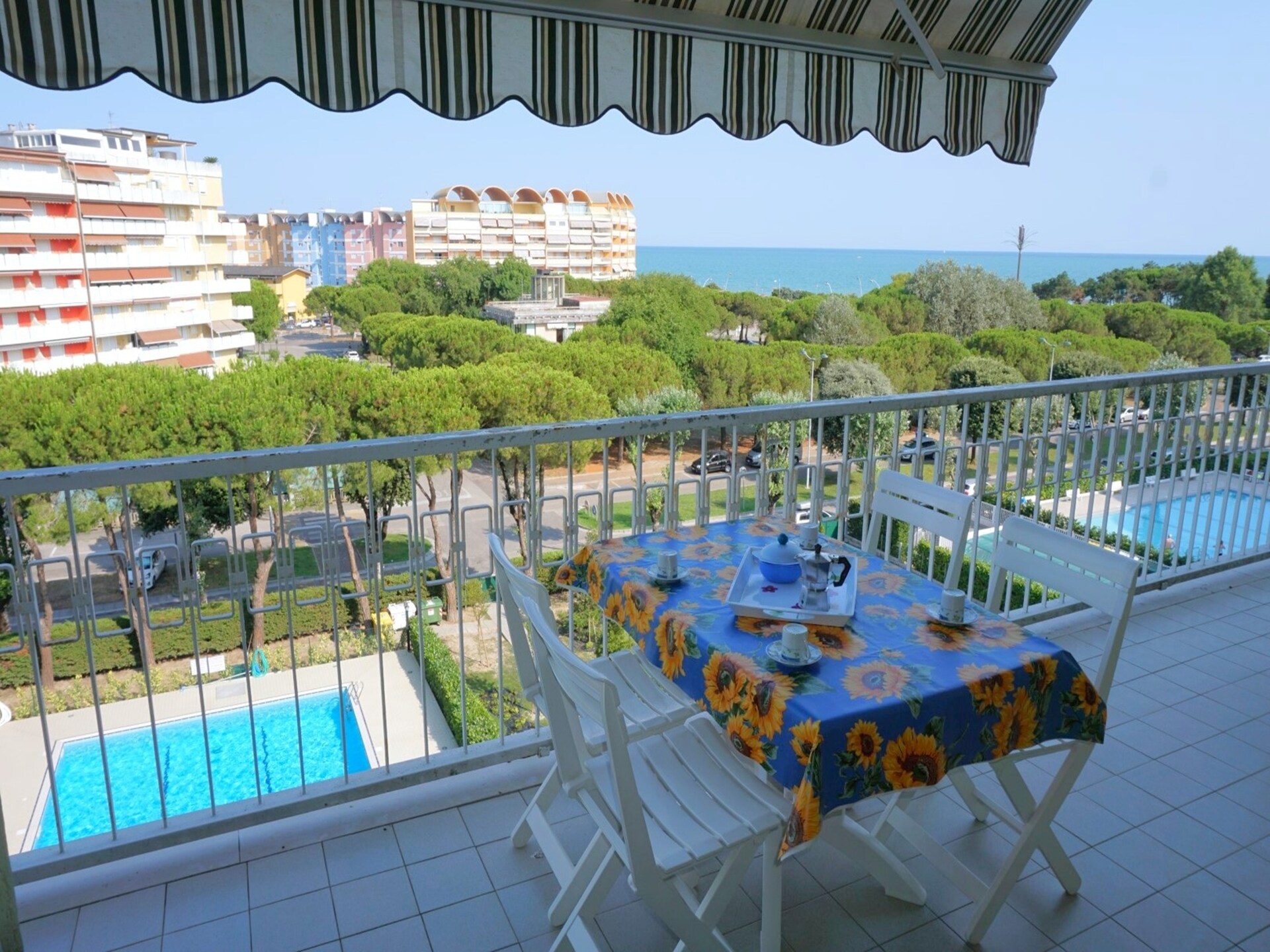 Zonnig appartement op 250m van strand met zwembad en terras in Porto Santa Margherita - foto 28
