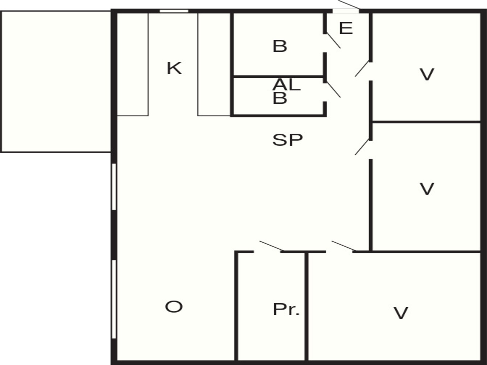 Op 1,0 km van centrum: vakantiehuis aan het meer in Olofström - foto 27
