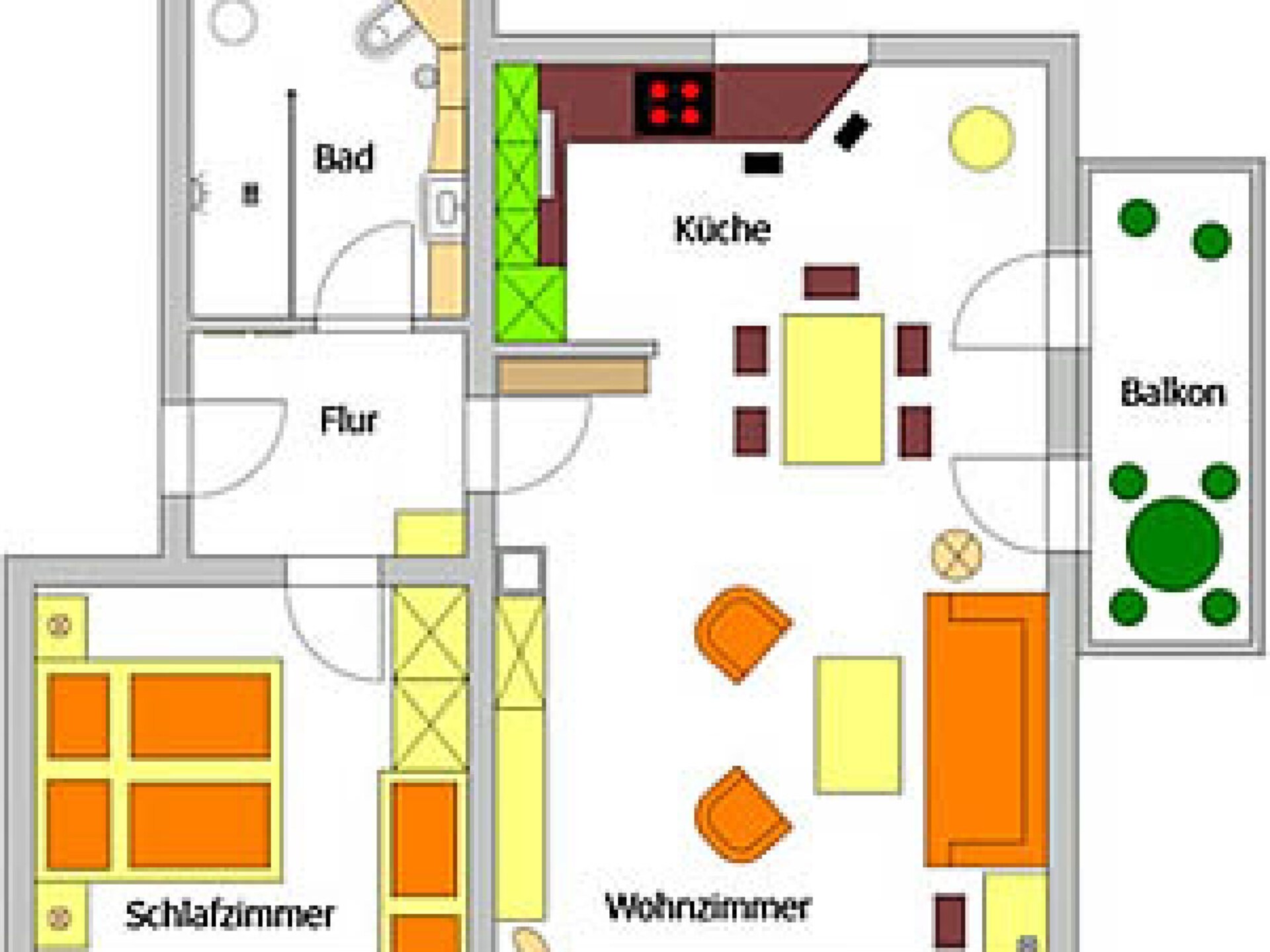 Modern appartement met balkon op 300m van centrum Dresden - foto 18