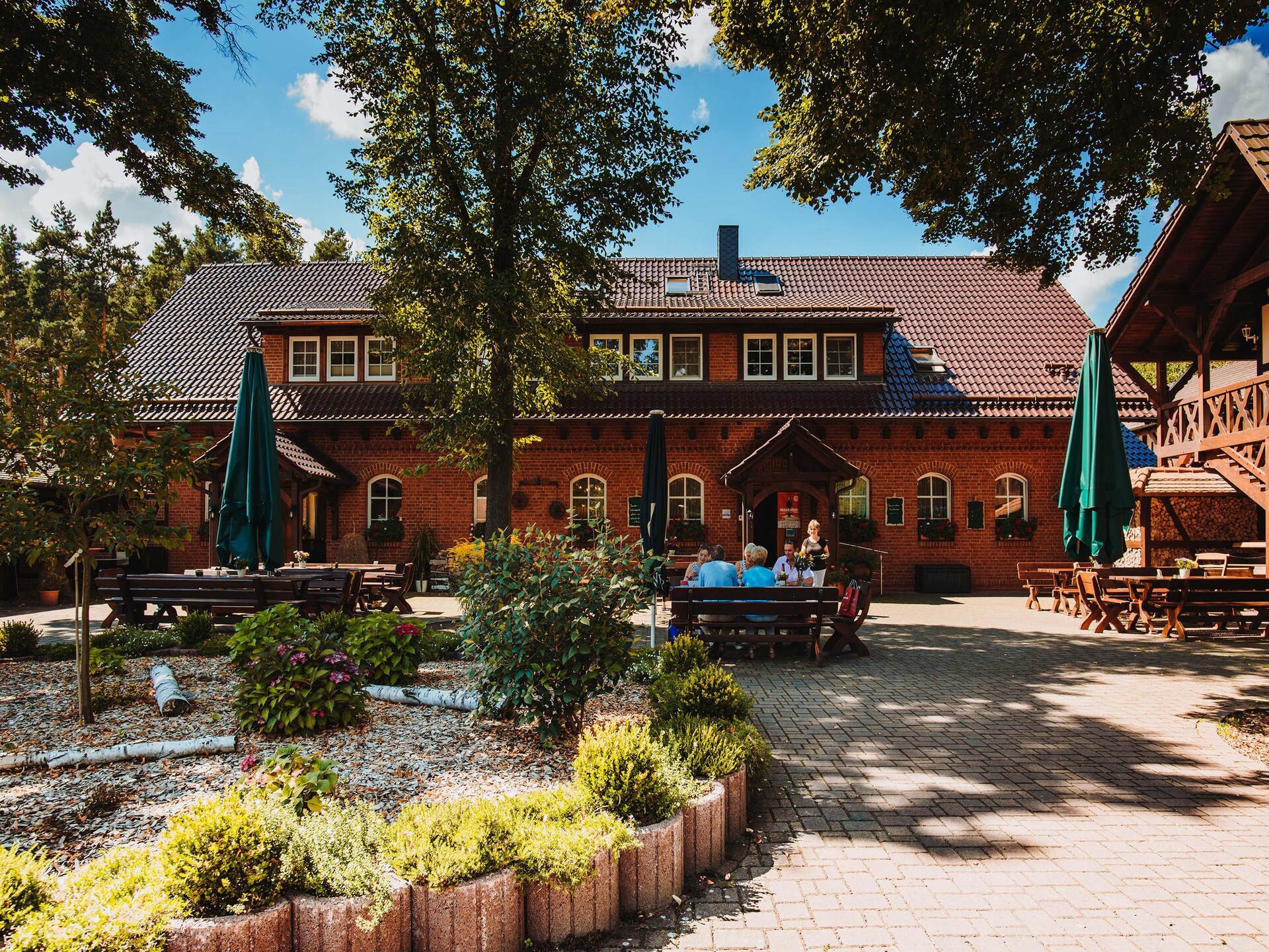 Gelijkvloers vakantiehuis aan de Spree bij Lübben met open haard en speeltuin - foto 6