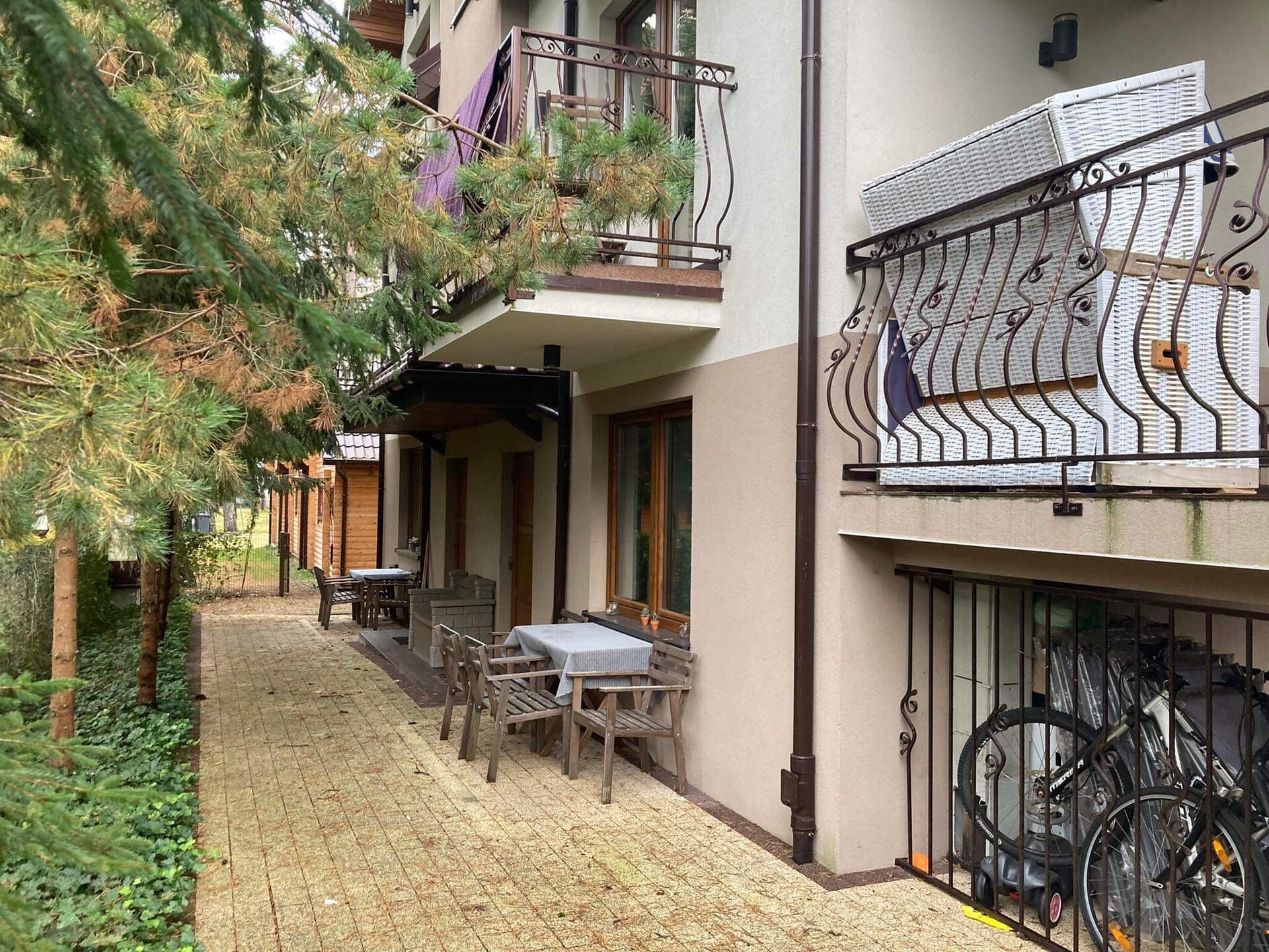 Knus appartement voor 3 in het bos, op 200 meter van het strand van Pobierowo - foto 1