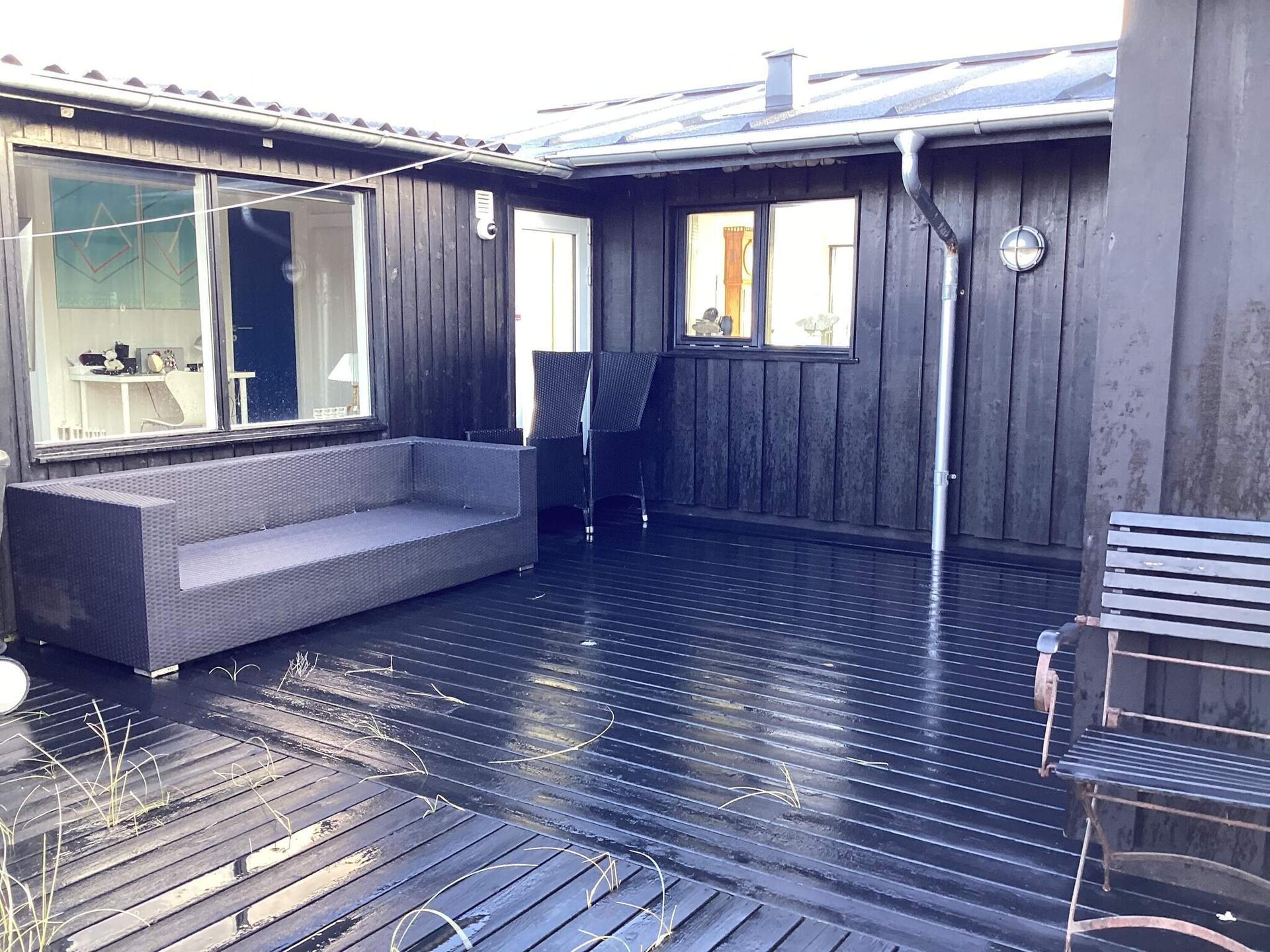 3-persoons vakantiehuis in Hvide Sande met panoramisch fjordzicht - foto 4