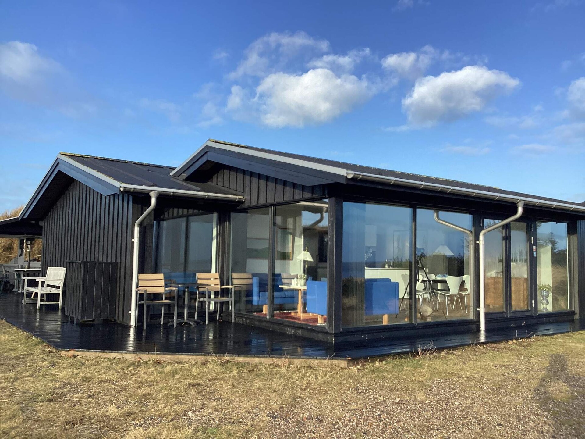 3-persoons vakantiehuis in Hvide Sande met panoramisch fjordzicht - foto 6