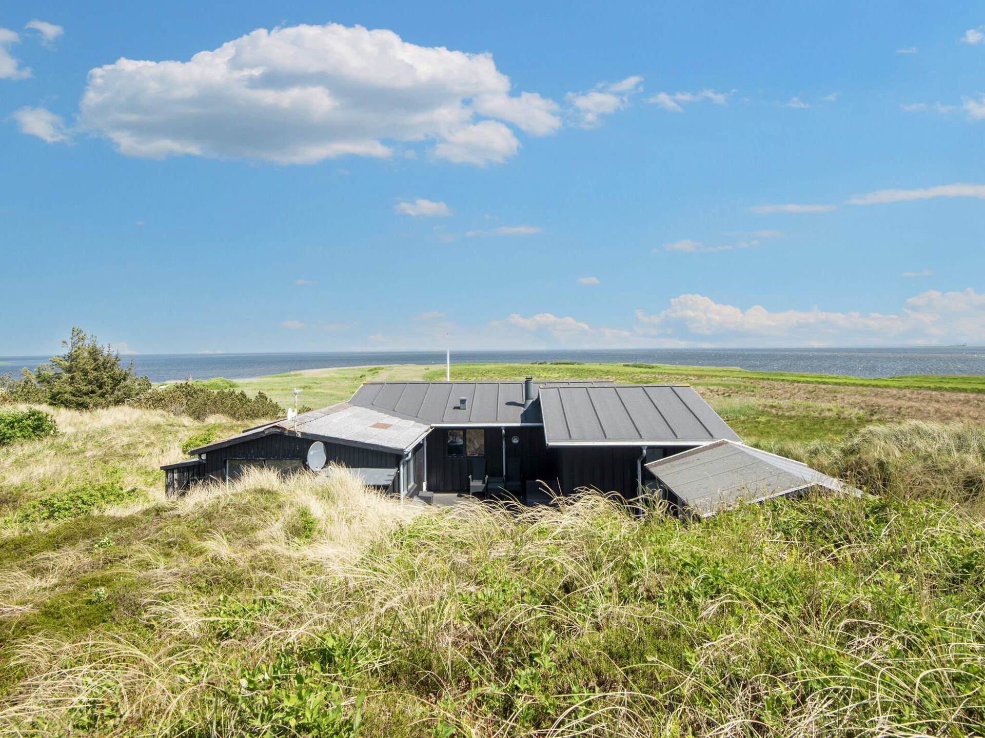 3-persoons vakantiehuis in Hvide Sande met panoramisch fjordzicht - foto 7