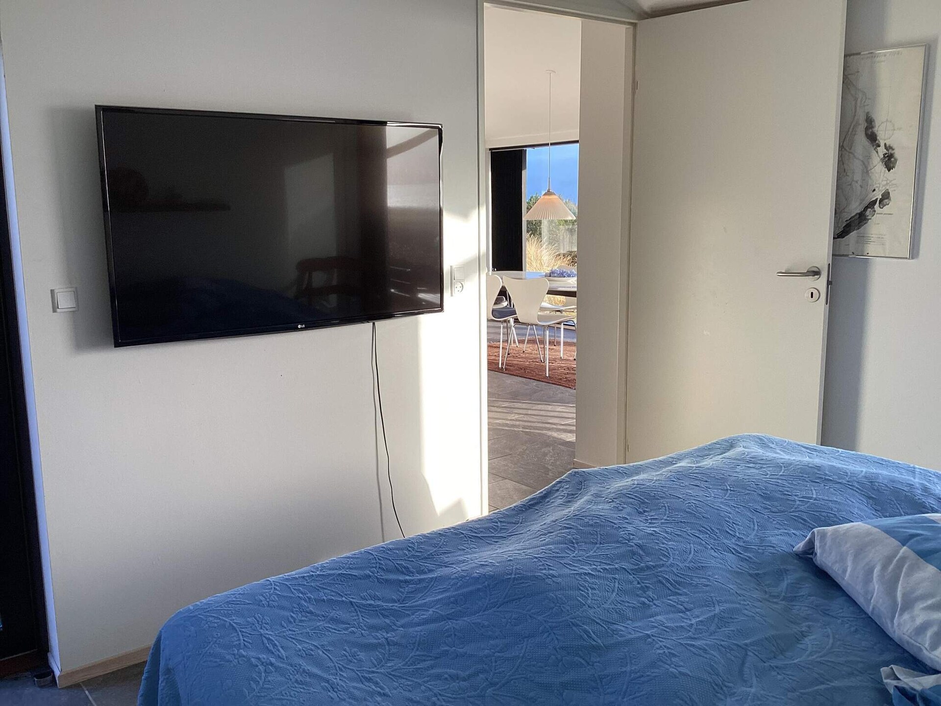 3-persoons vakantiehuis in Hvide Sande met panoramisch fjordzicht - foto 32