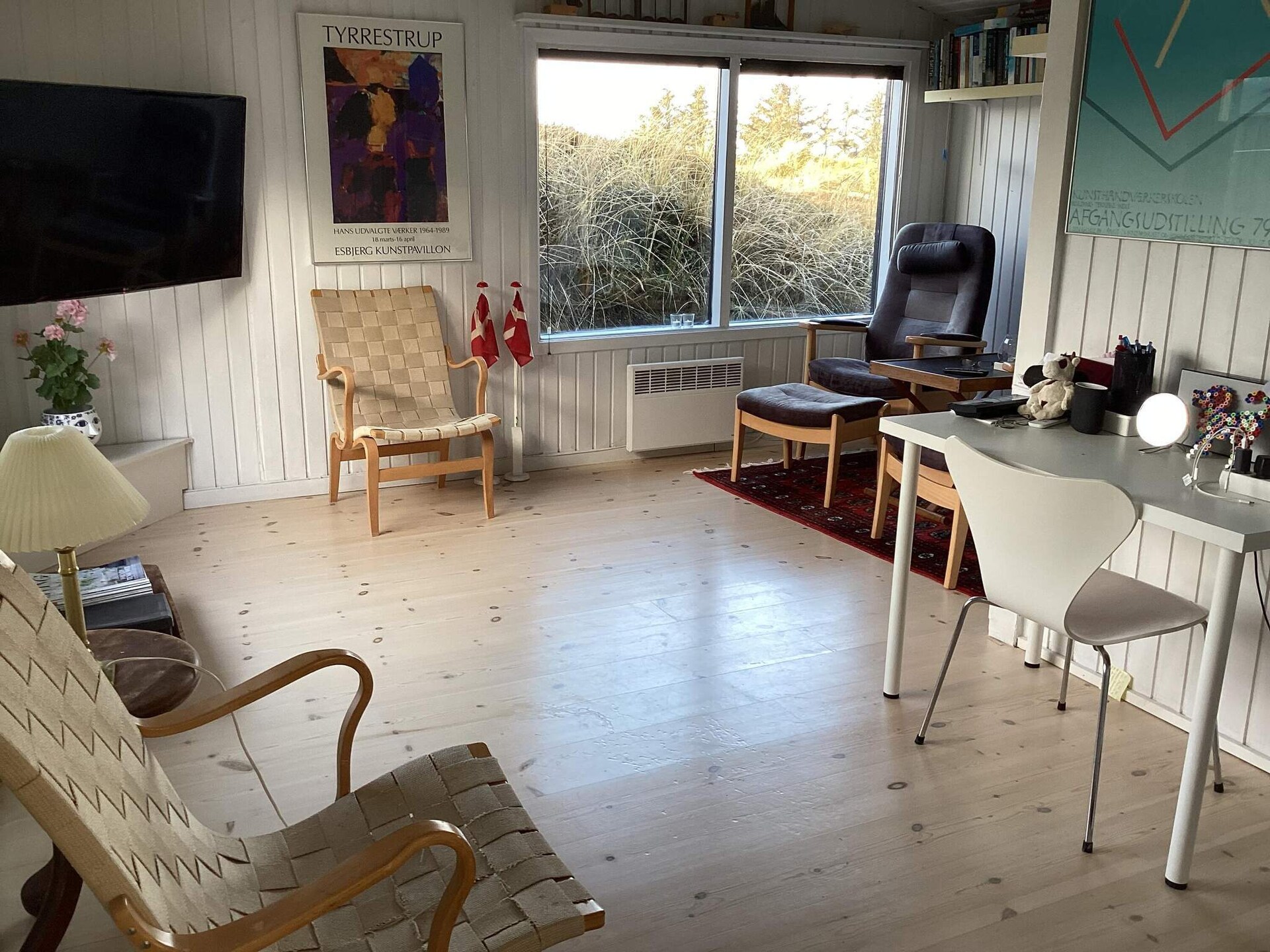 3-persoons vakantiehuis in Hvide Sande met panoramisch fjordzicht - foto 33