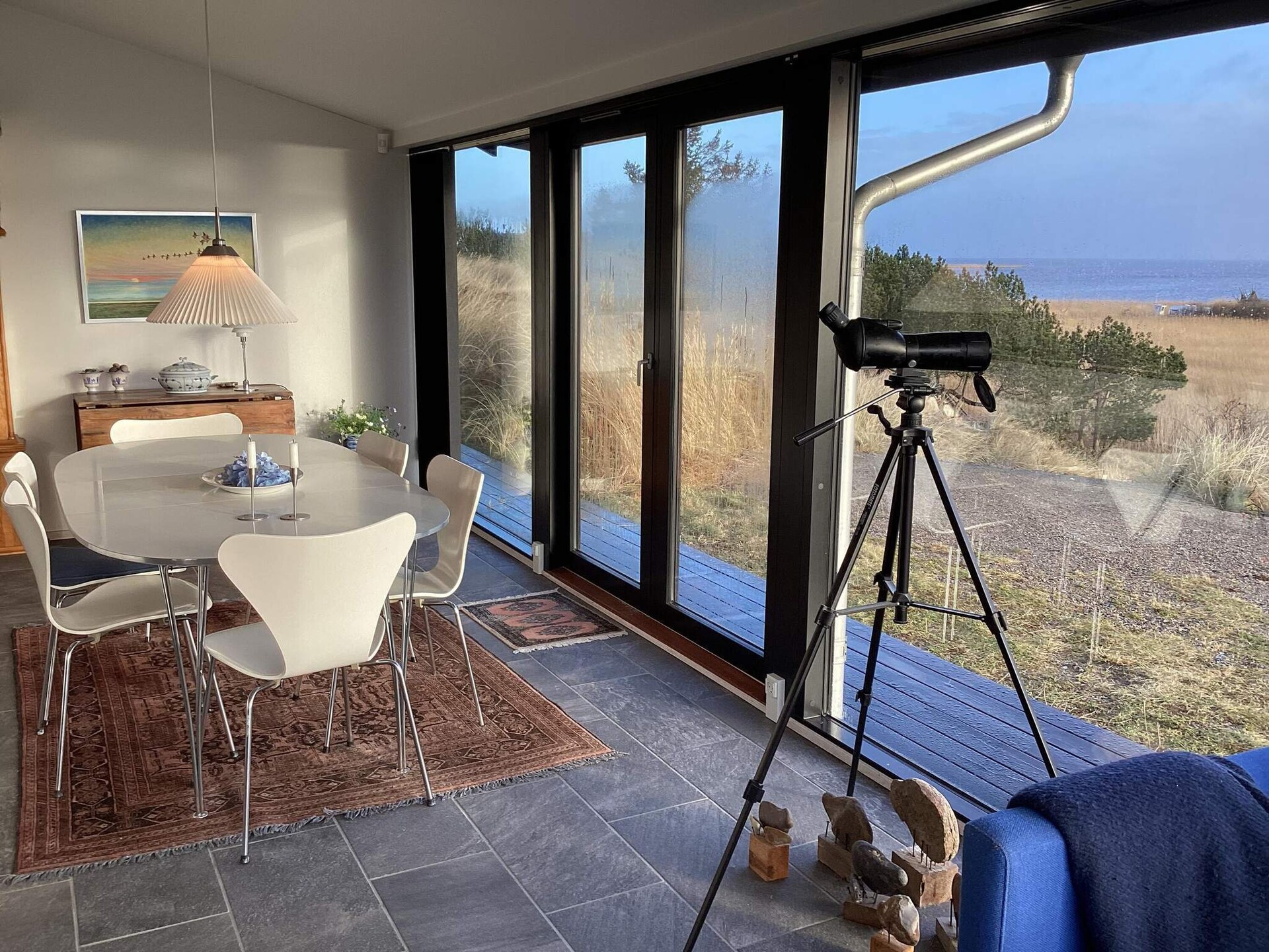 3-persoons vakantiehuis in Hvide Sande met panoramisch fjordzicht - foto 36
