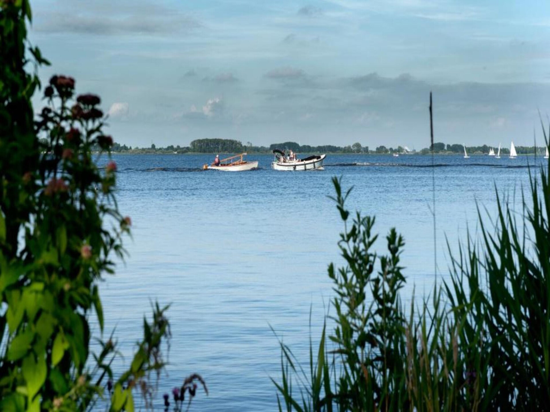 Moderne woonboot 'Boatique Sneek' aan het water in Friesland - foto 33