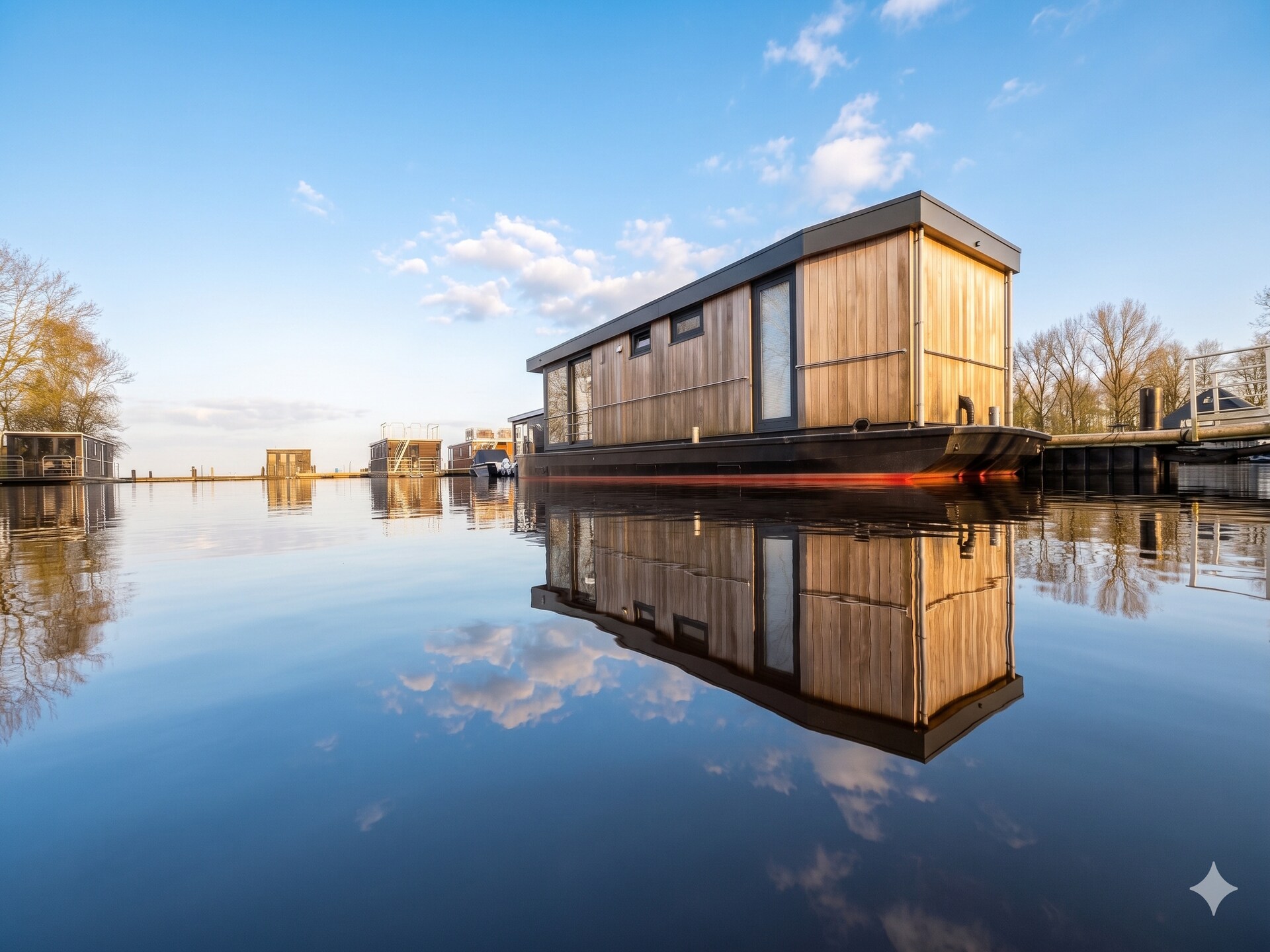 Moderne woonboot Boatique Sneek in Offingawier voor 4 personen - foto 7