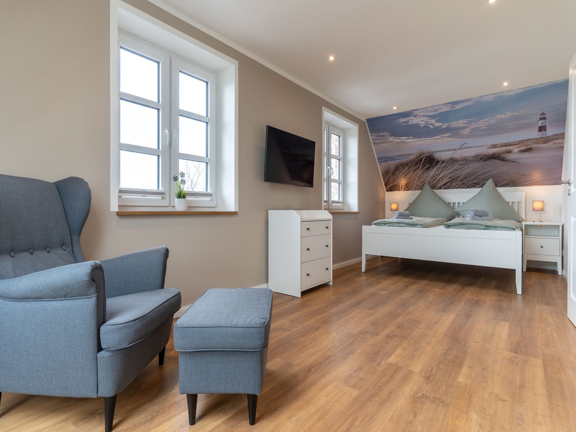 Licht vakantiehuis voor 6 pers. aan de Eider bij Karolinenkoog - foto 15
