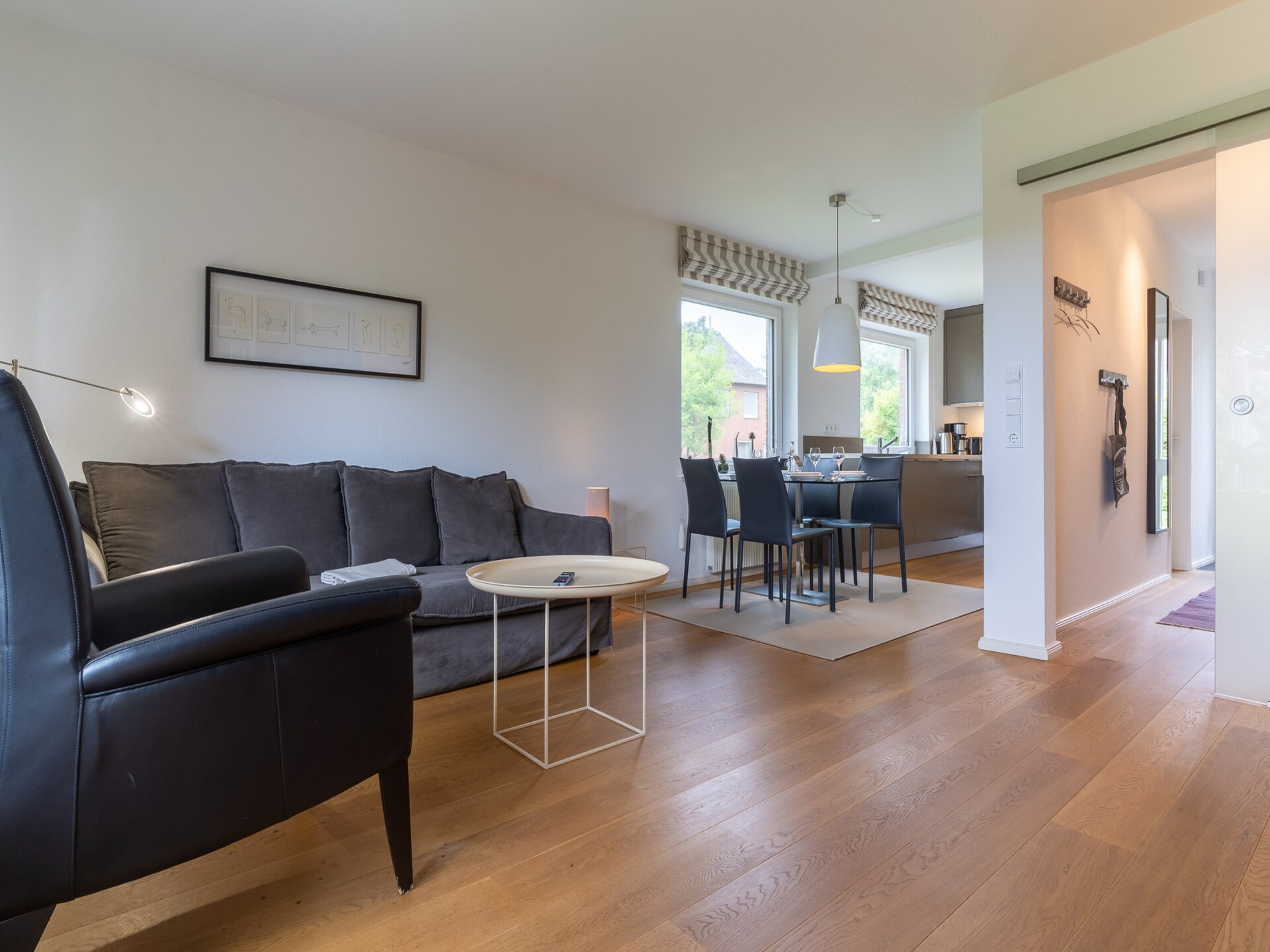 Dünen Lounge: Vakantiehuis met zeezicht op de eerste duinenrij in St. Peter-Ording - foto 6