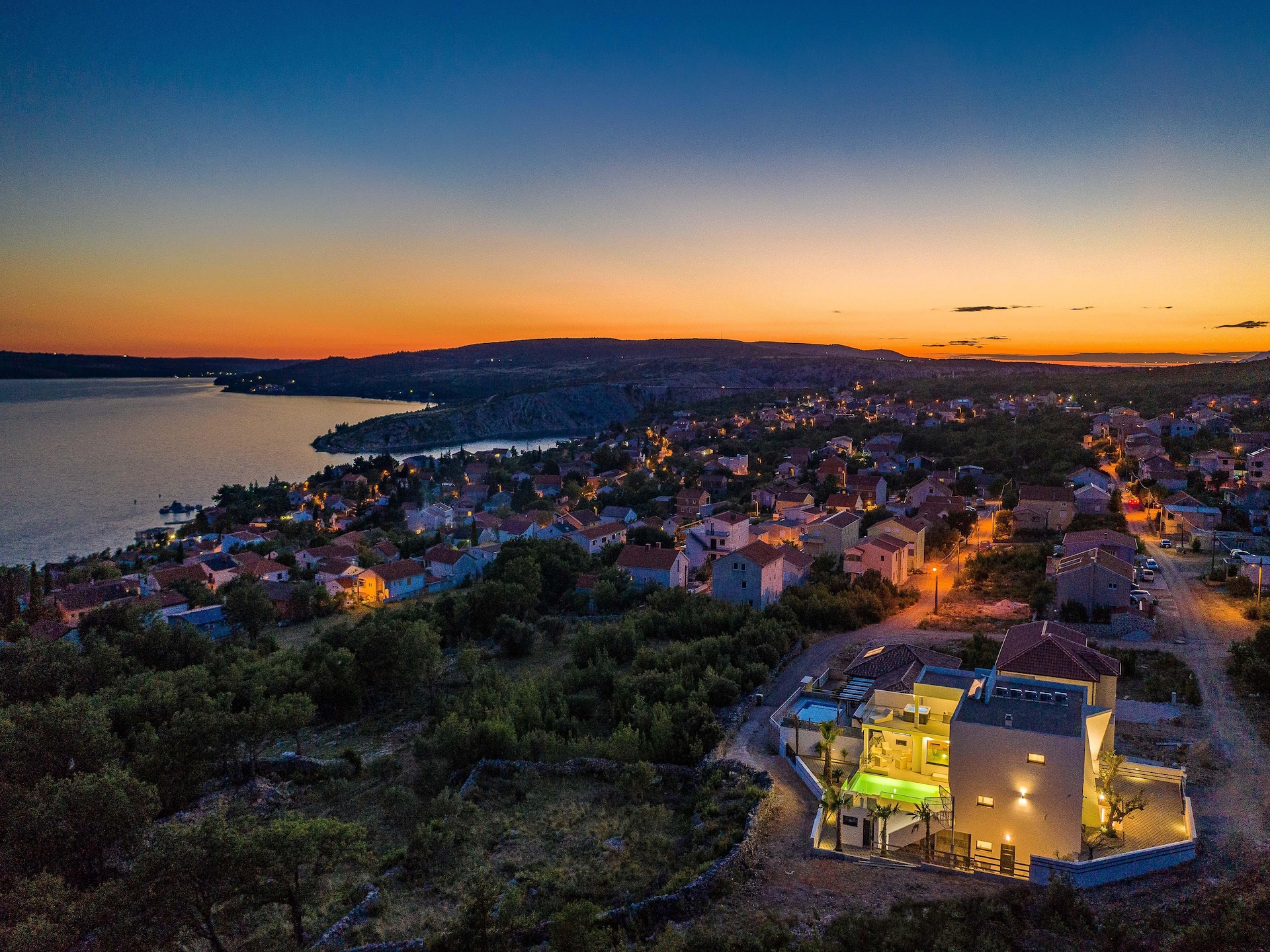 8-persoons villa met privézwembad in Maslenica - foto 29