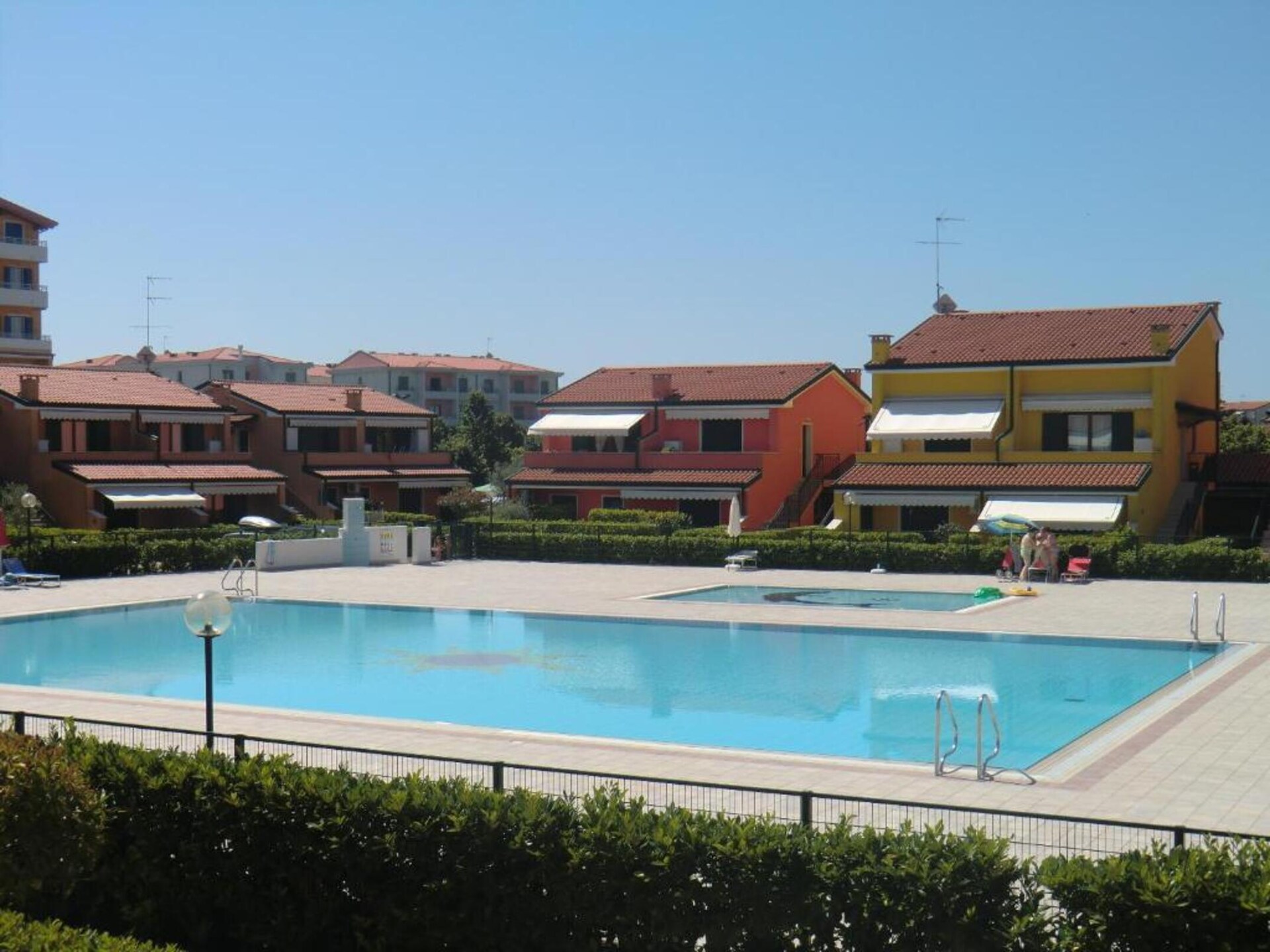 Zonnig appartement in Caorle met zwembad, 500m van het Adriatische strand - foto 17