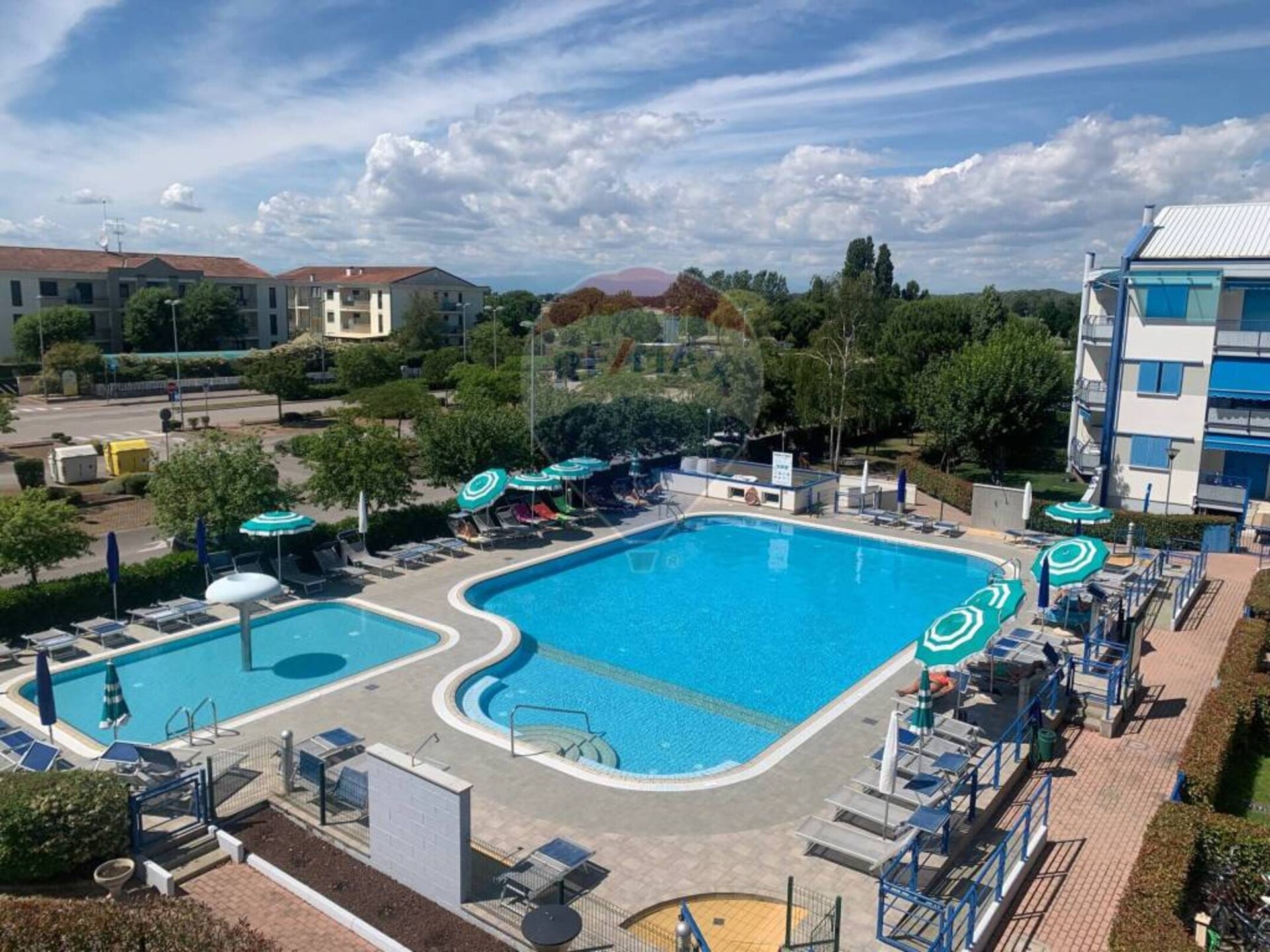 Zonnig appartement in Caorle met zwembad, 500m van het Adriatische strand - foto 18
