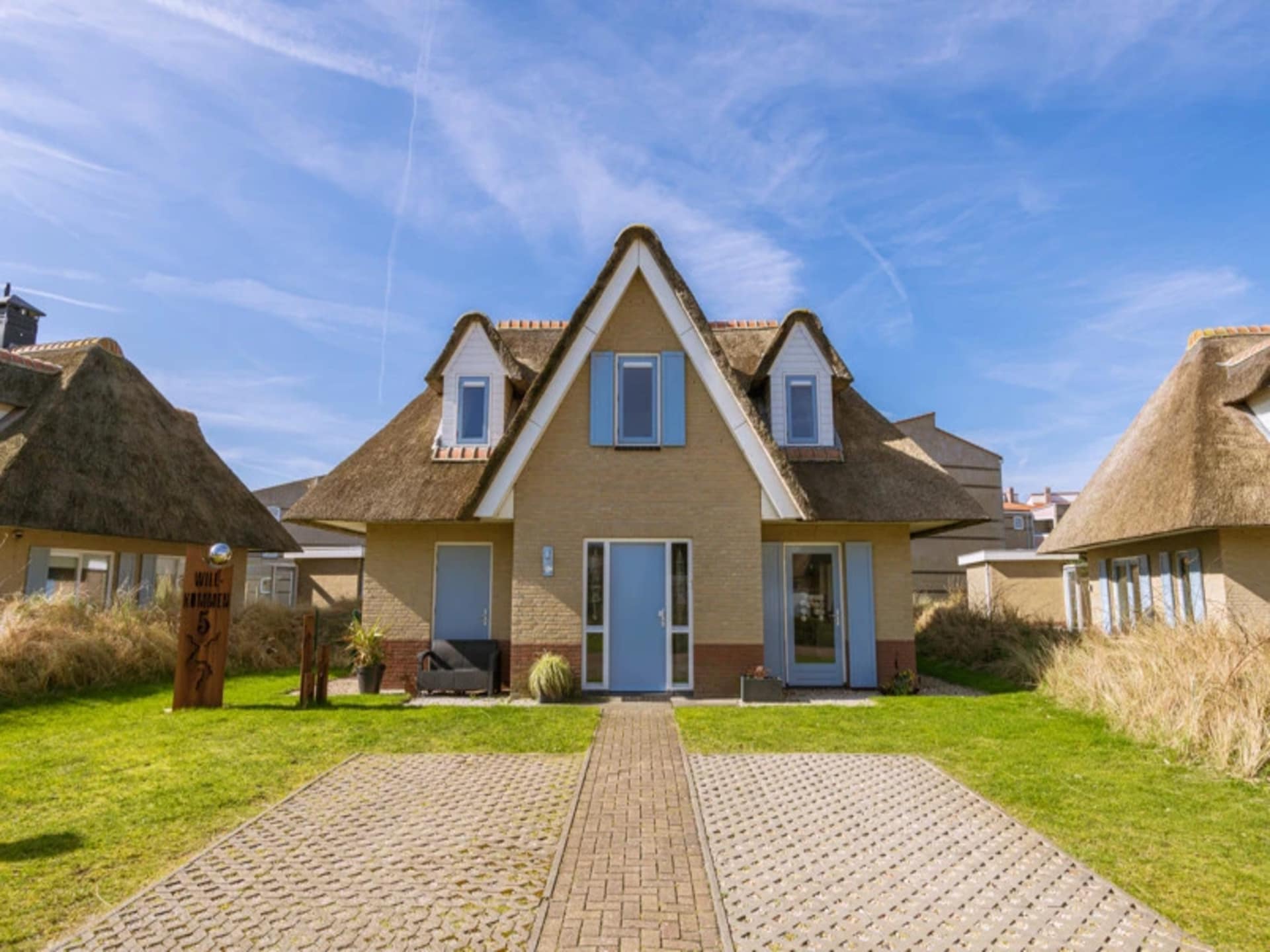 Villa met rieten dak op 500m van strand Julianadorp aan Zee - foto 6