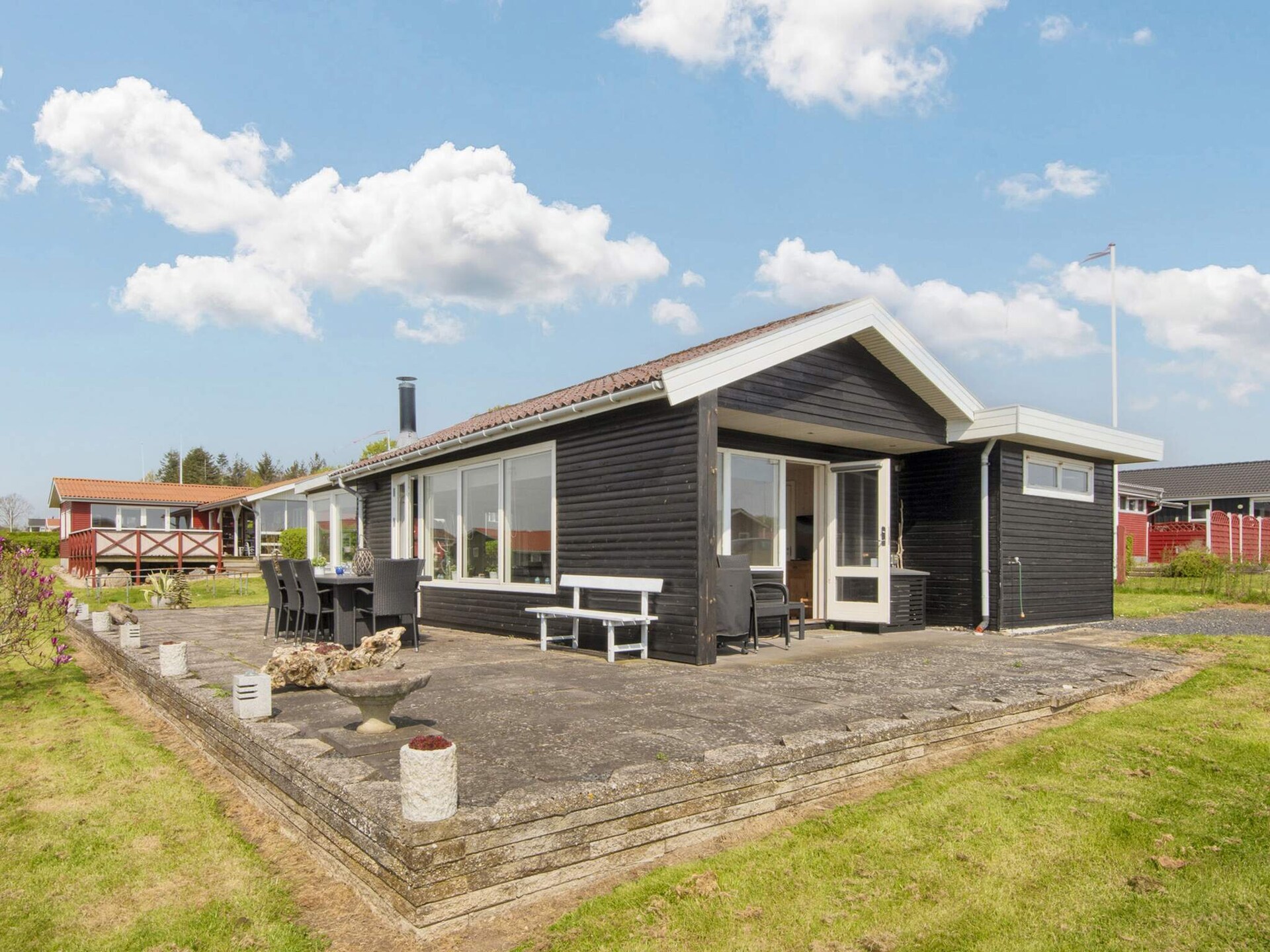 Vrijstaand vakantiehuis aan de golfbaan bij Juelsminde, op 200m van zee - foto 3