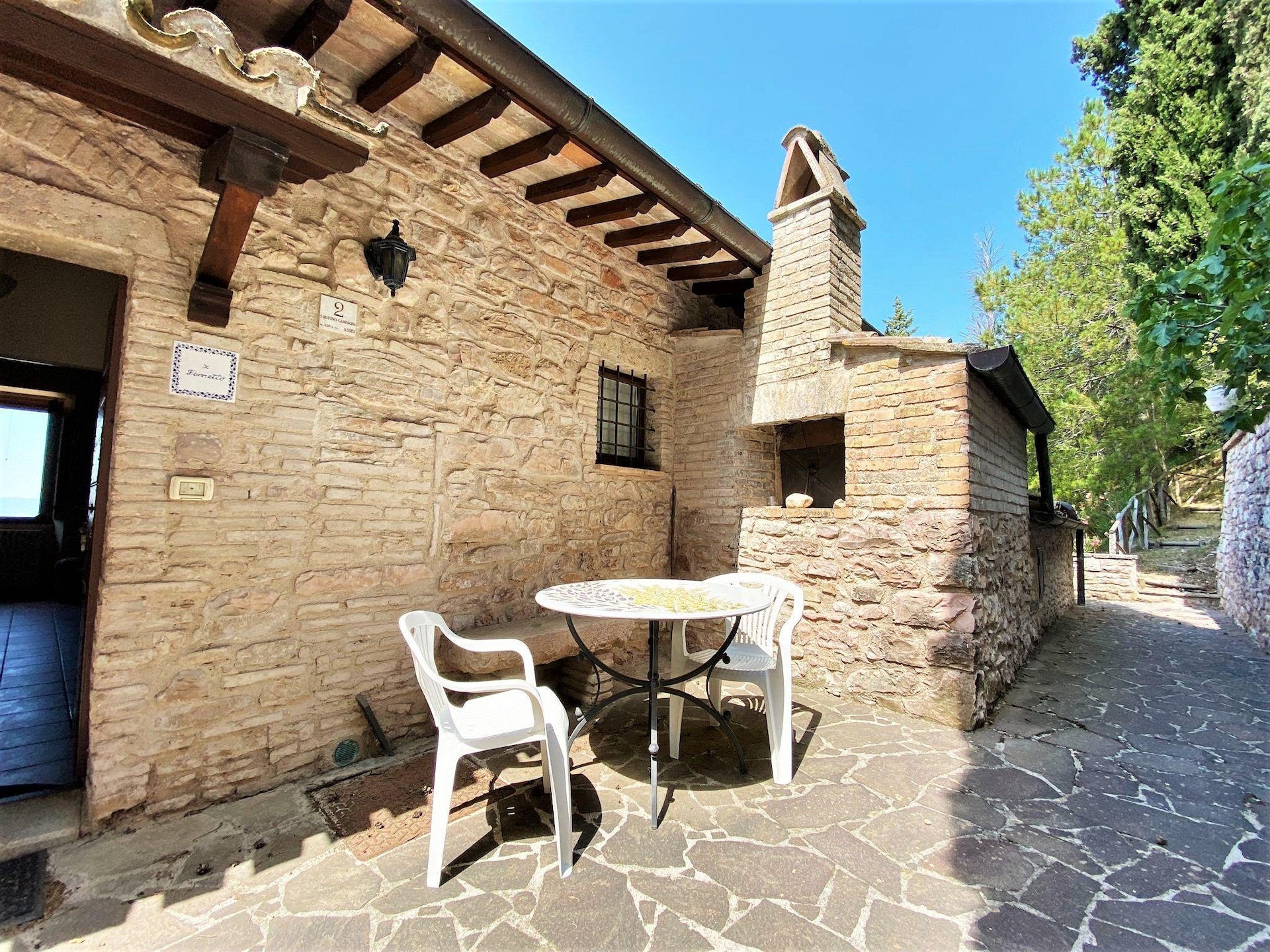 Elegant landhuis bij Assisi met tuin en terras voor 4 personen - foto 8